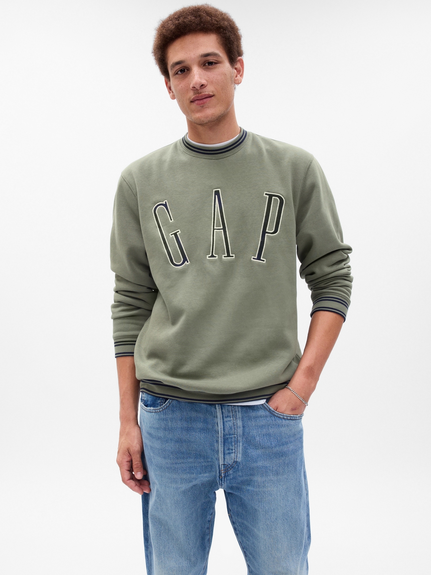 GAP Sweatshirt With Logo - Men