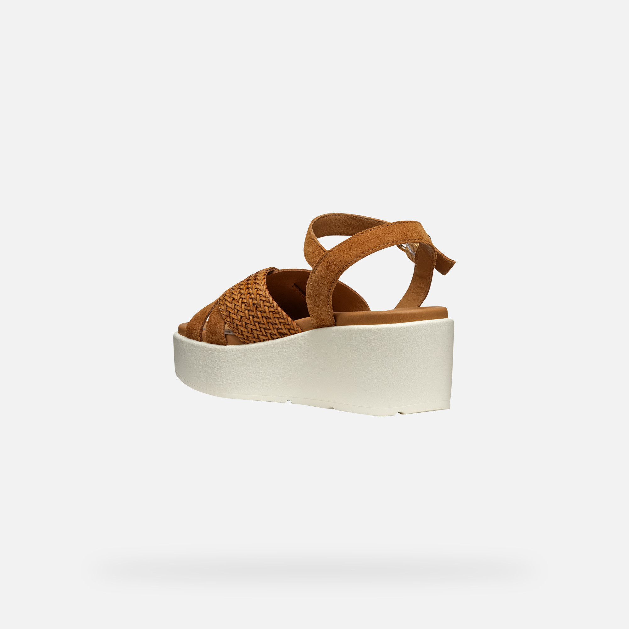 Brown women's sandals Geox XAN2.2S - Women's