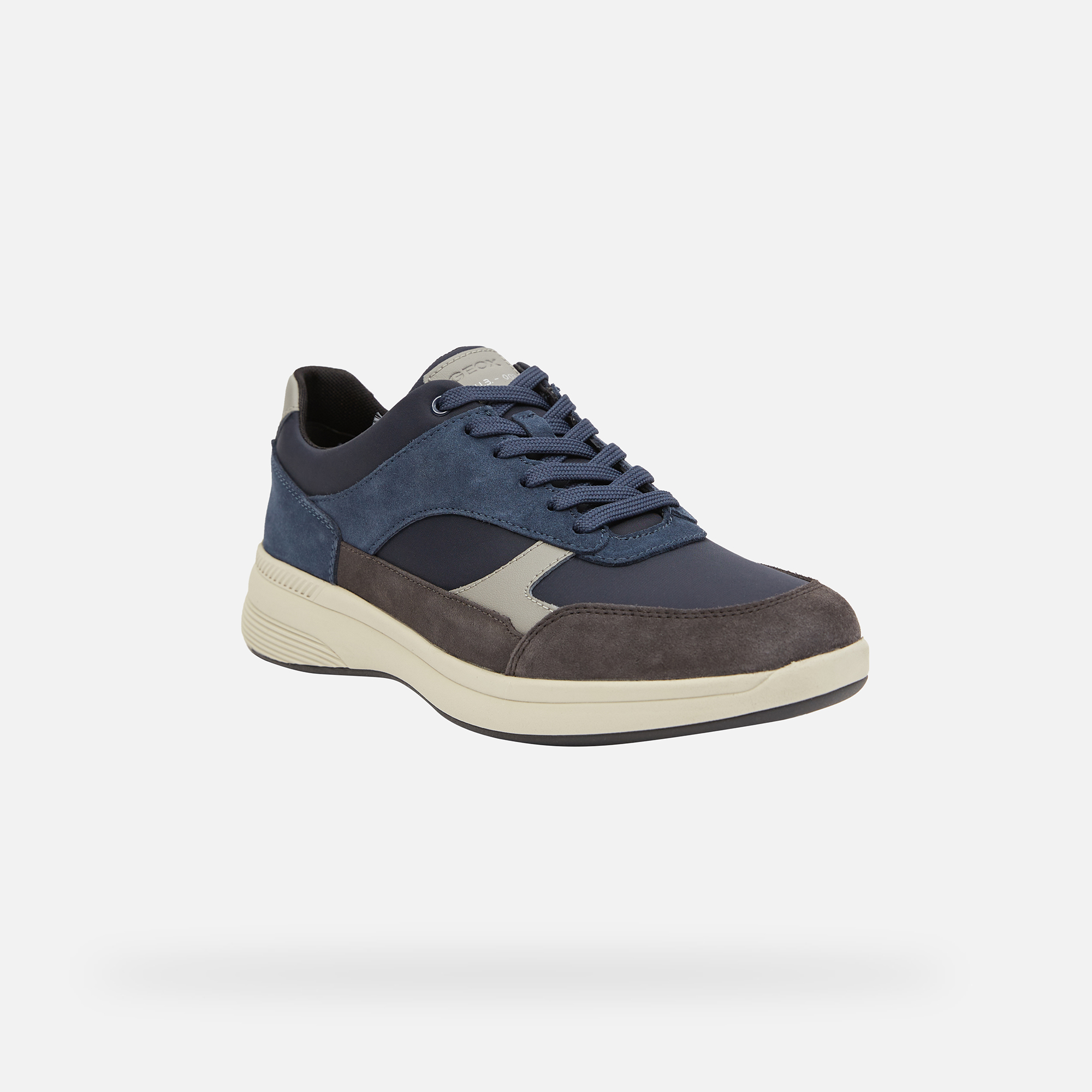 Blue men's sneakers Geox Spherica Ecub-3 - Men