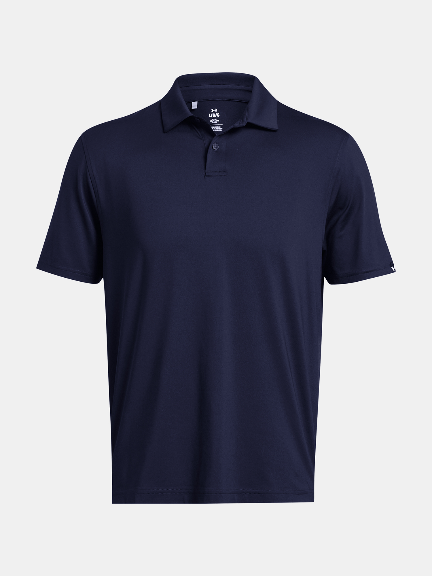 Men's Under Armour UA T2G Polo LB-BLU T-Shirt - Mens