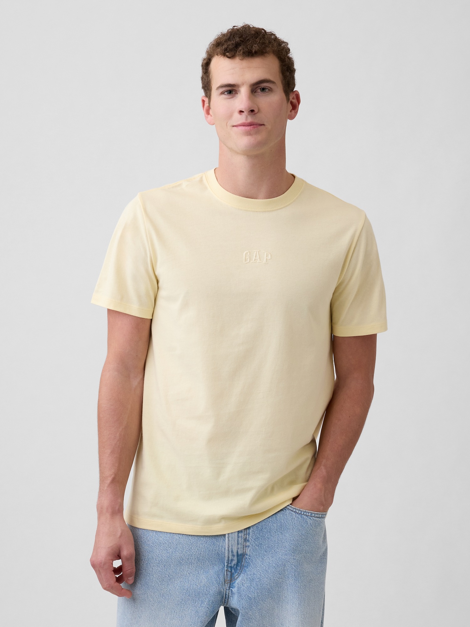 GAP T-shirt with Everyday Soft logo - Men's