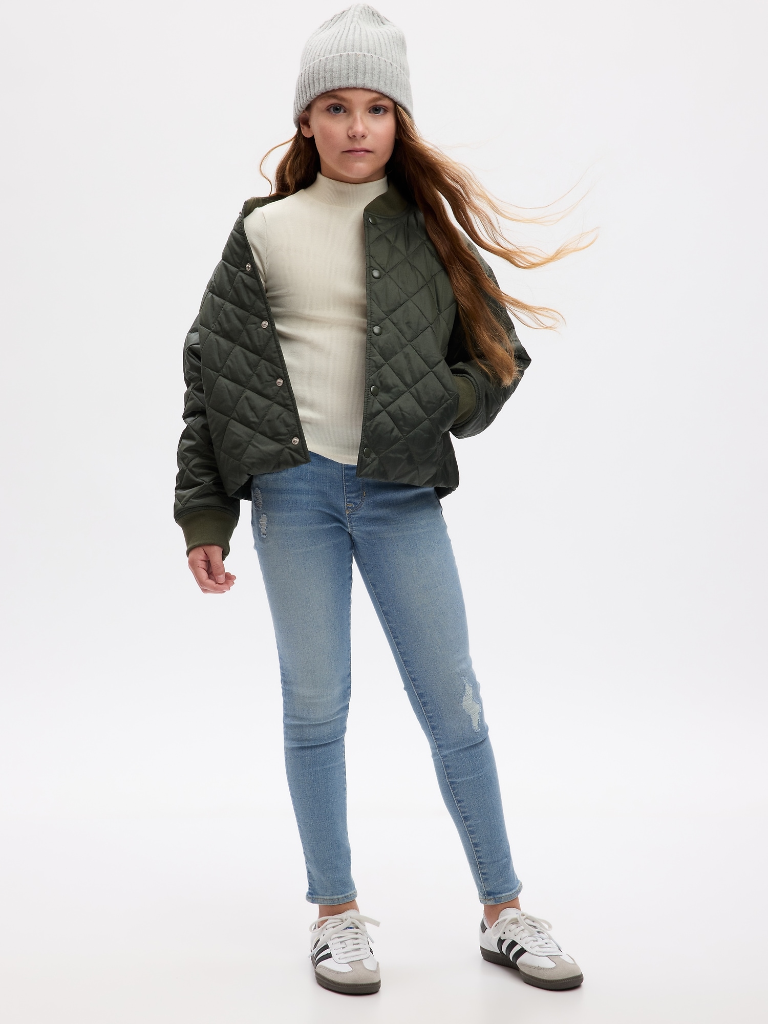 GAP Dětské Džíny Jeggings Pull-On Cu Stretch