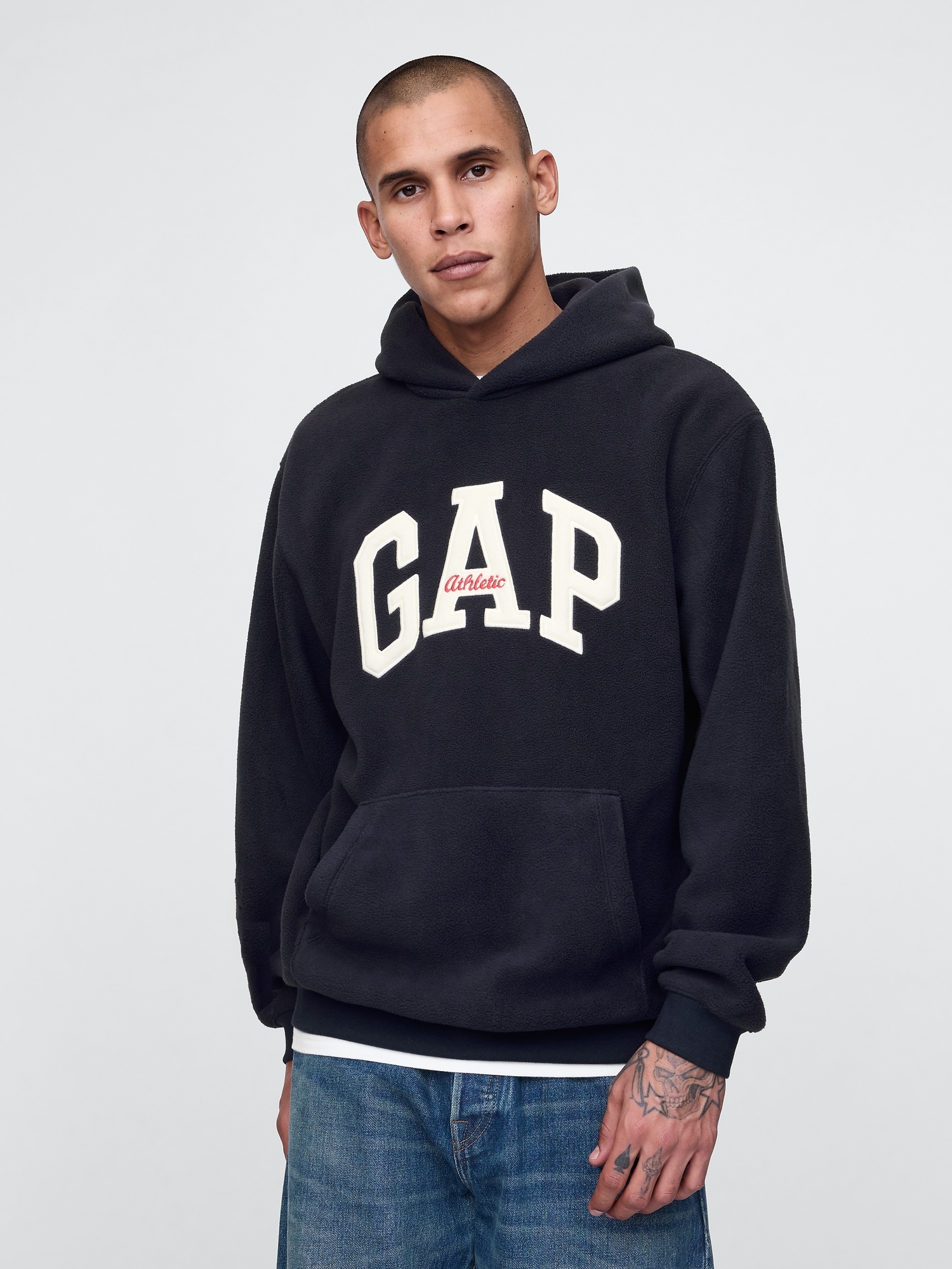 Gap Athletic Logo Fleece Sweatshirt - Men