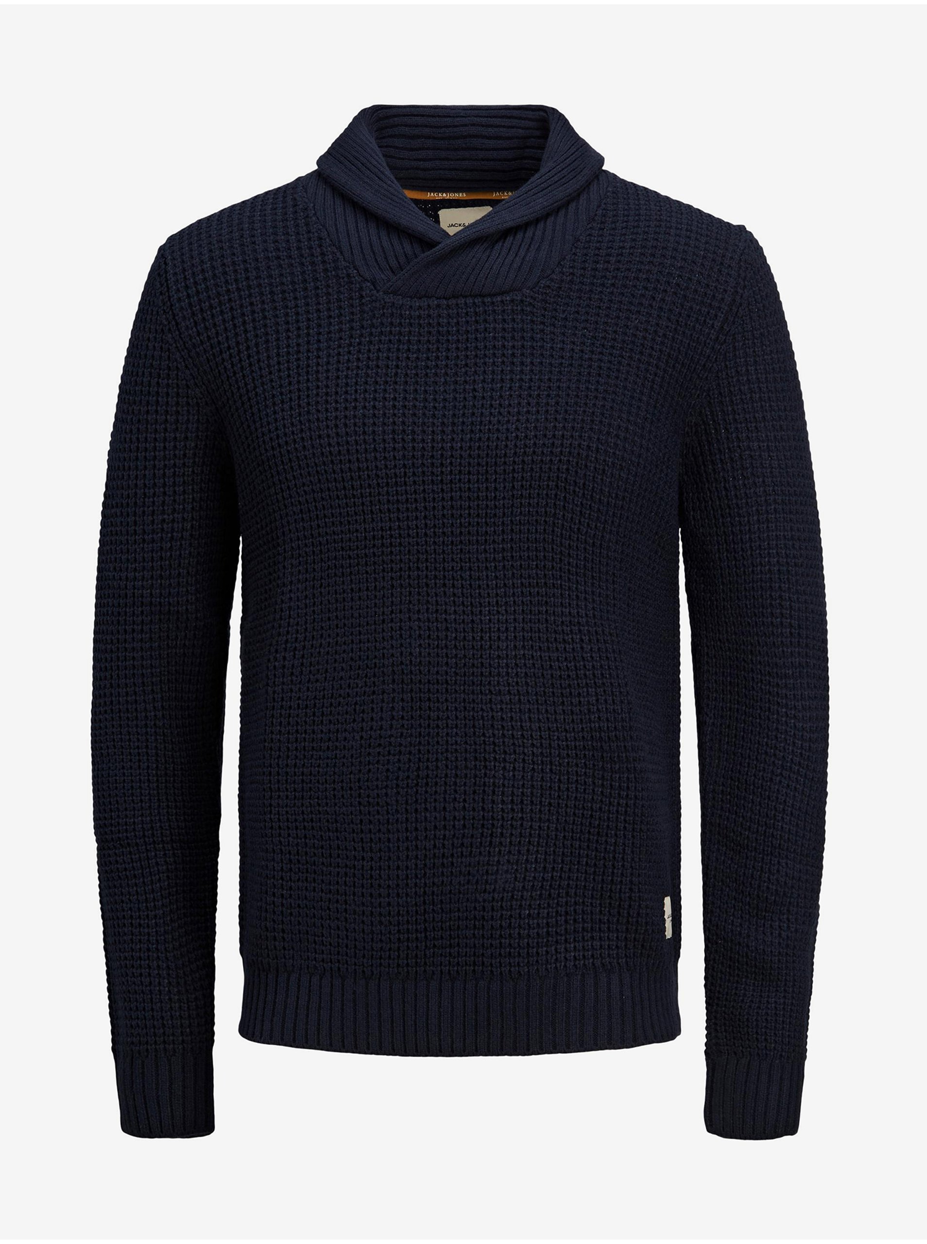 Dark Blue Sweater Jack & Jones Nick - Mens