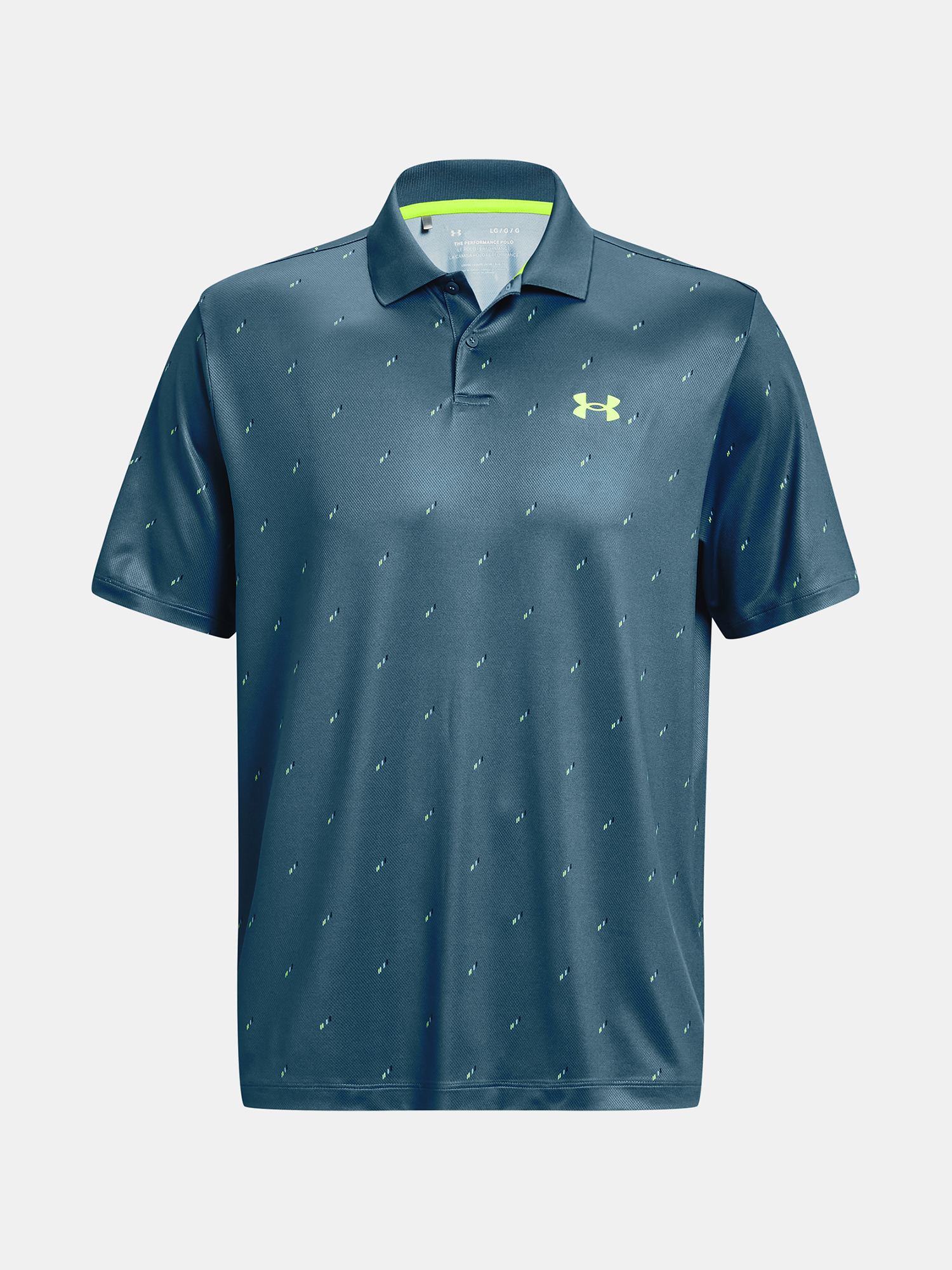 Under Armour T-Shirt UA Perf 3.0 Deuces Polo-BLU - Men