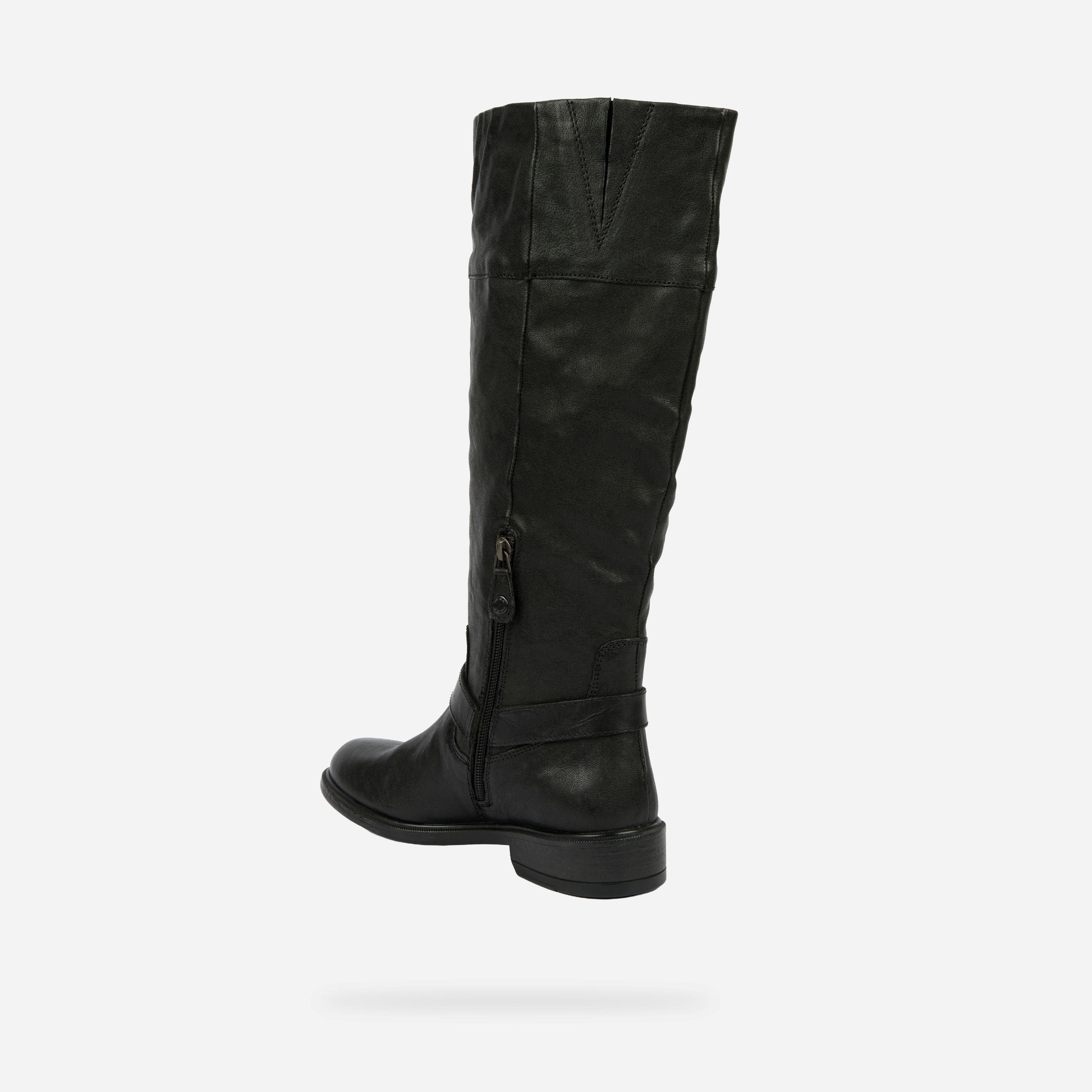 Black Women&#039;s Geox Catria Boots - Women&#039;s