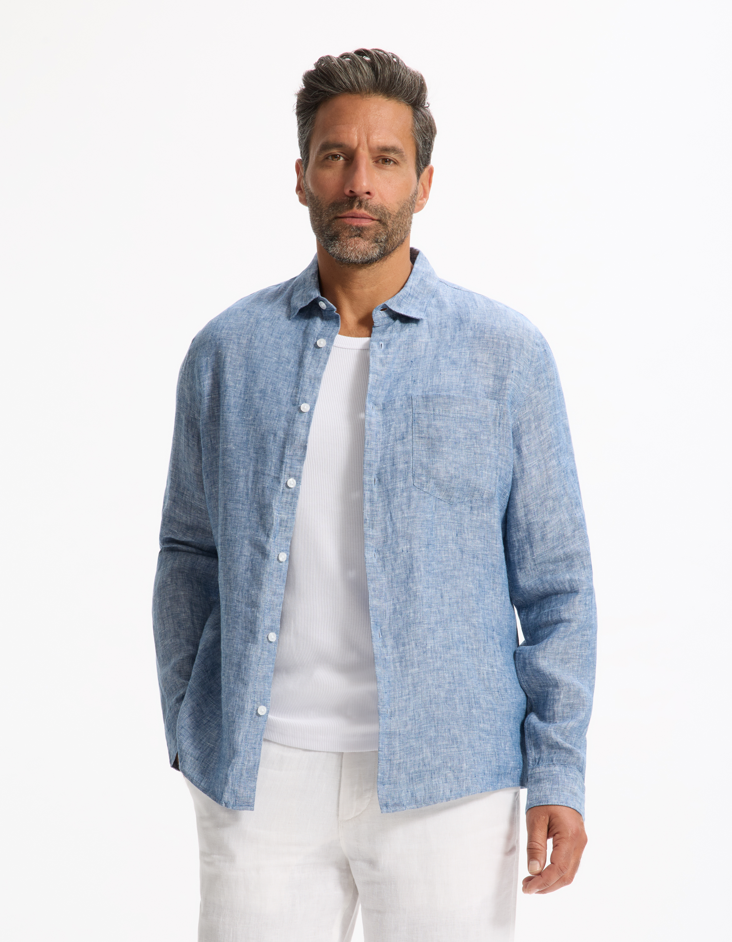 Camasi office pentru barbati Celio - albastru