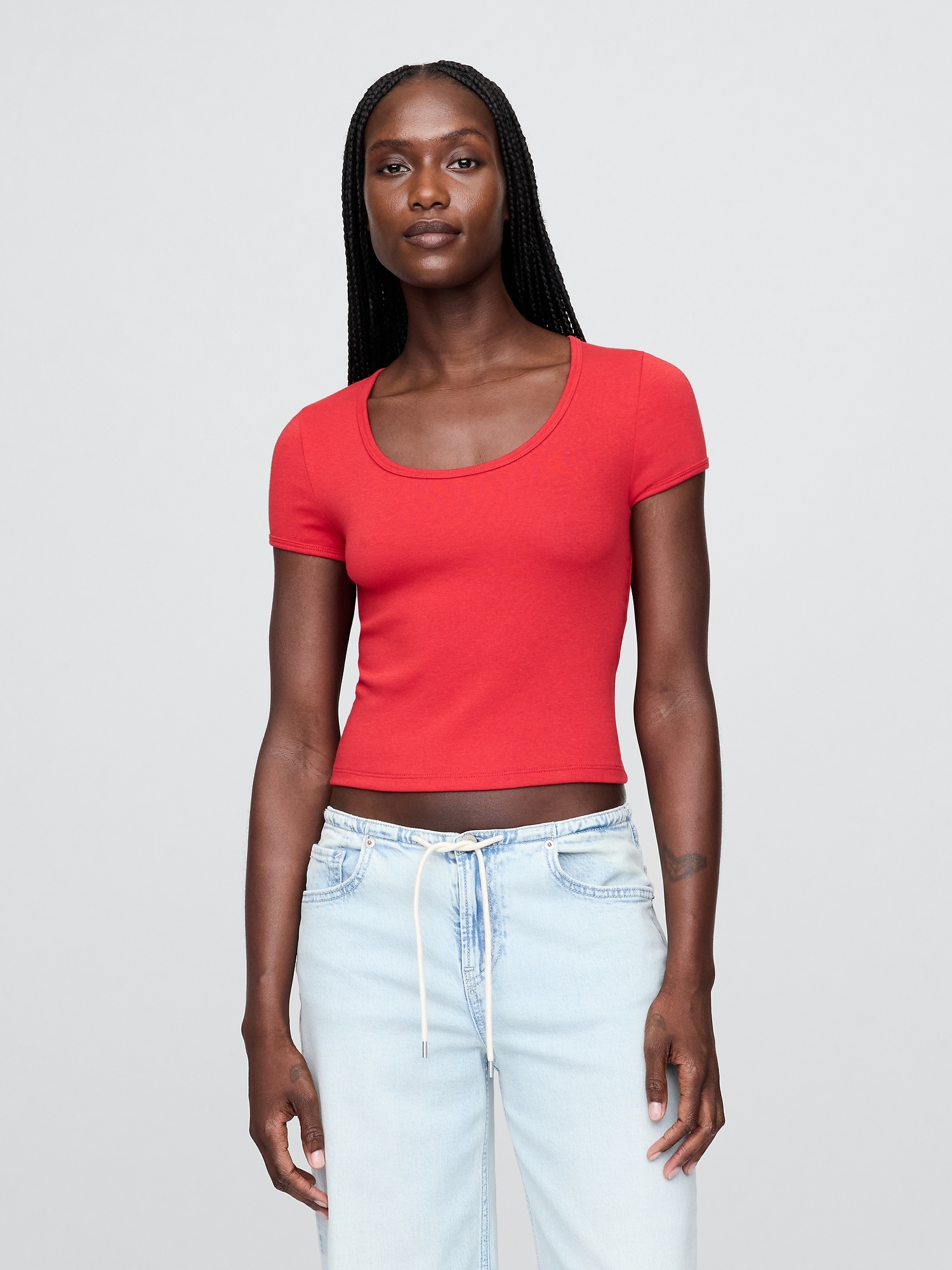GAP Crop T-shirt Americana - Women's