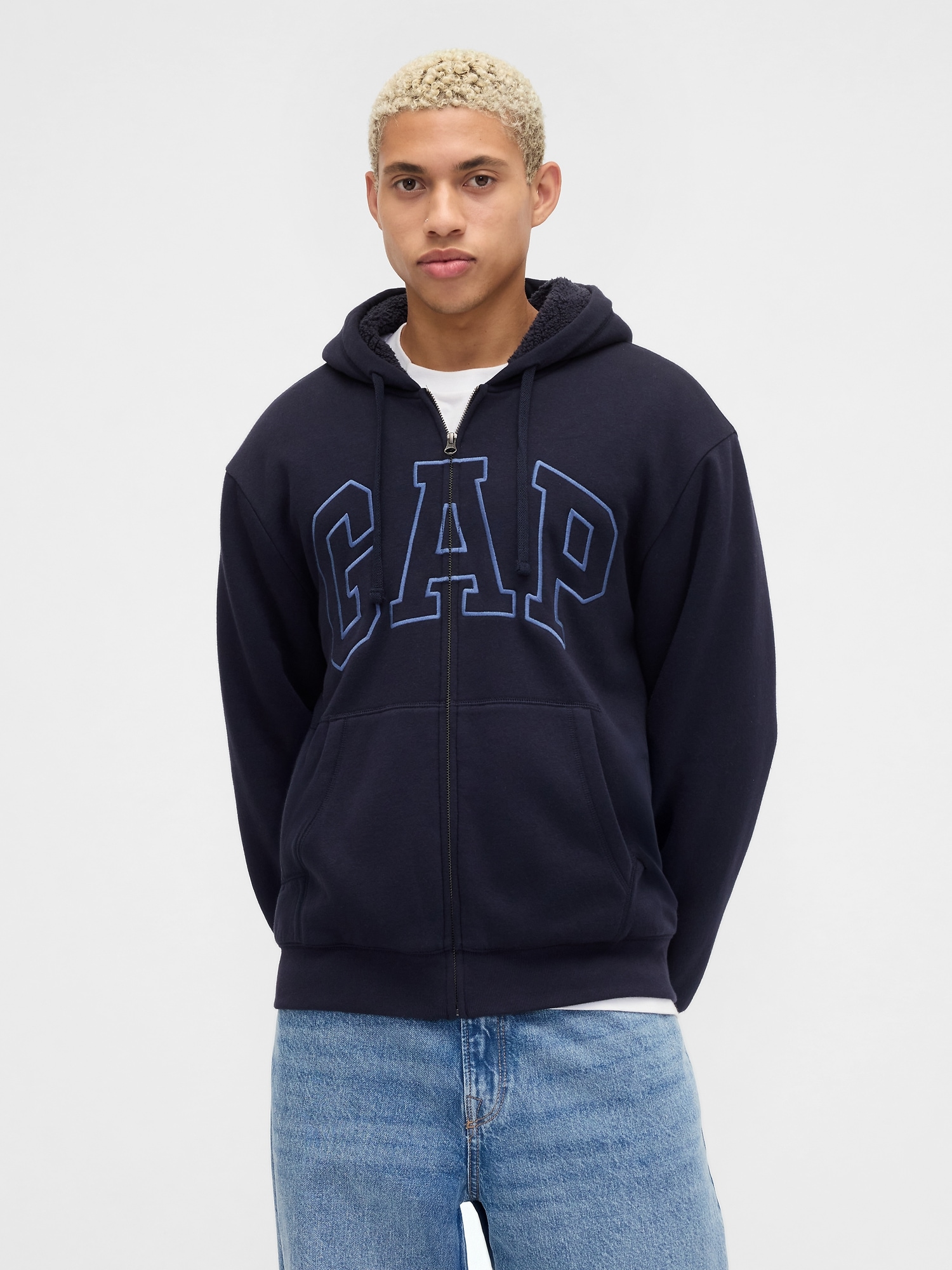 GAP Insulated Sweatshirt with Logo - Mens