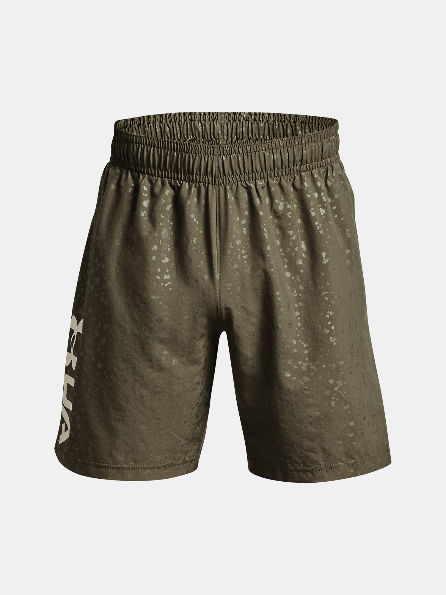Under Armour Shorts UA Woven Emboss Shorts-GRN - Mens