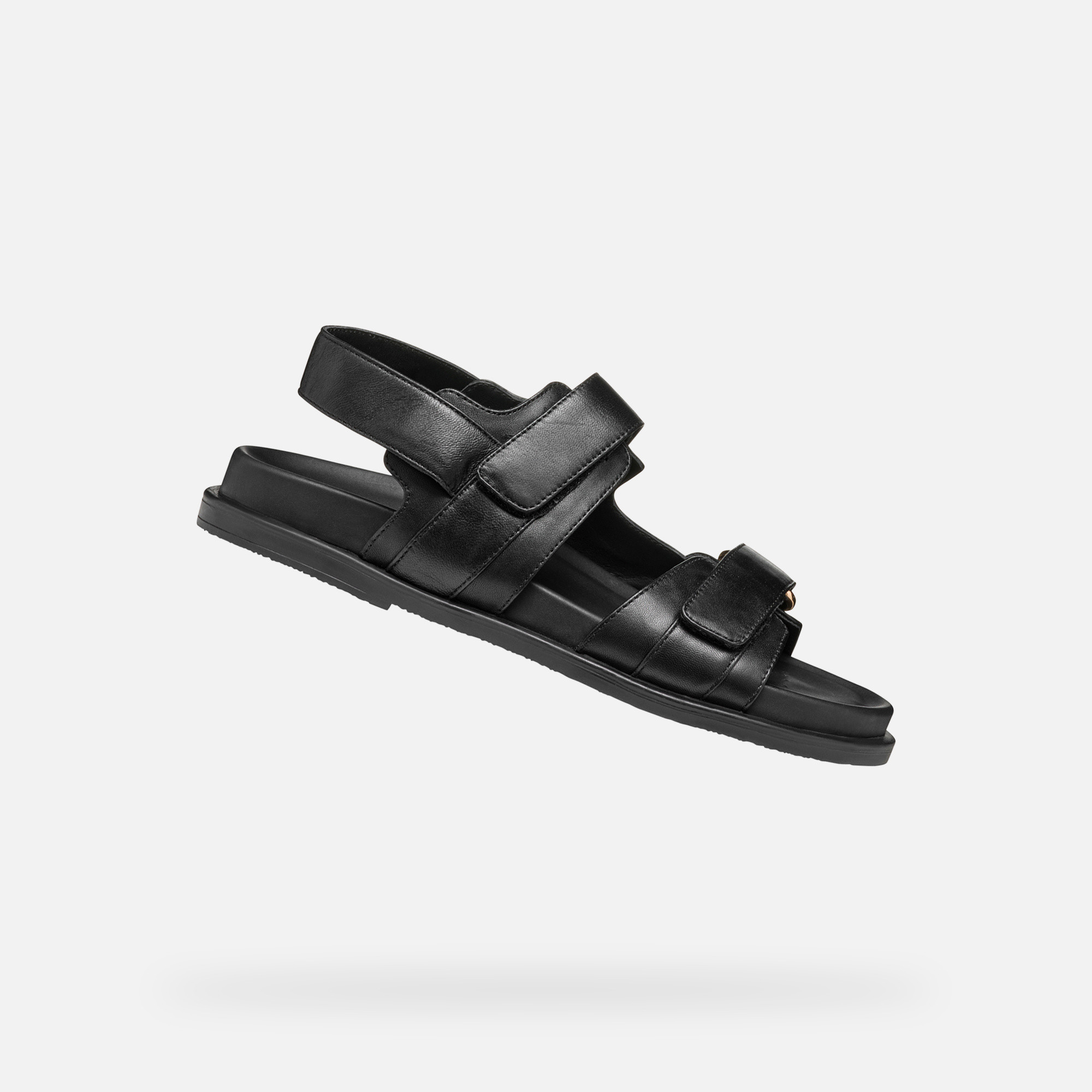 Black women&#039;s sandals Geox Adelash - Women&#039;s