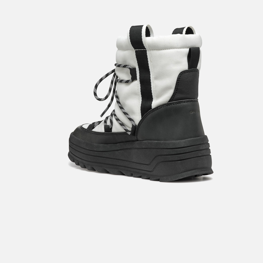 White women's ankle boots Geox Milleiny ABX - Women's