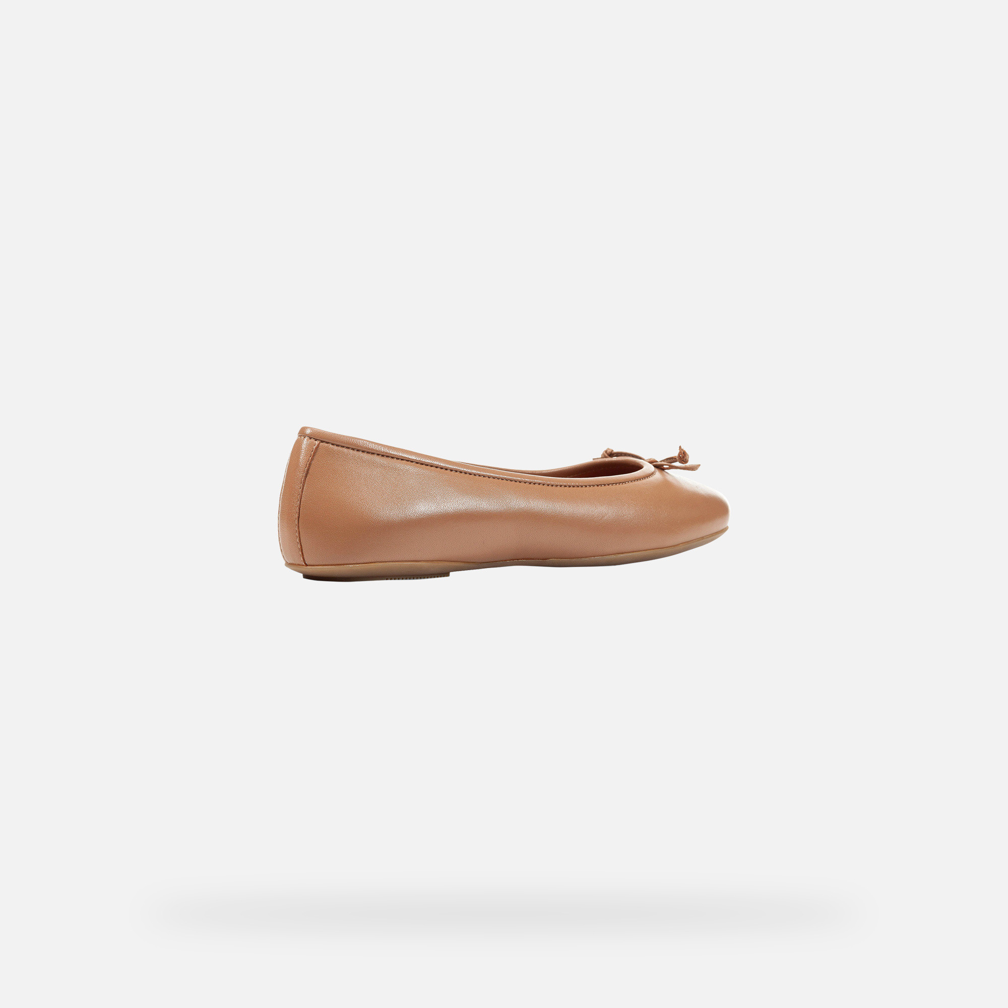 Brown women&#039;s ballet flats Geox Palmaria - Women&#039;s