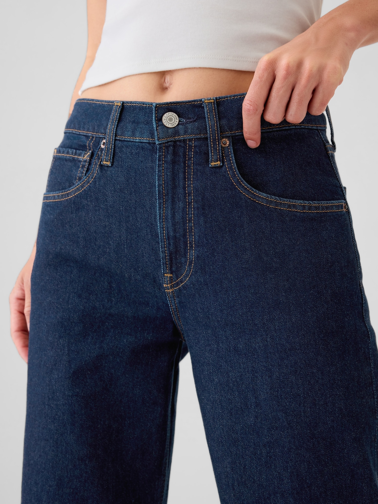 GAP Jeans '90s Loose Mid Rise - Women's
