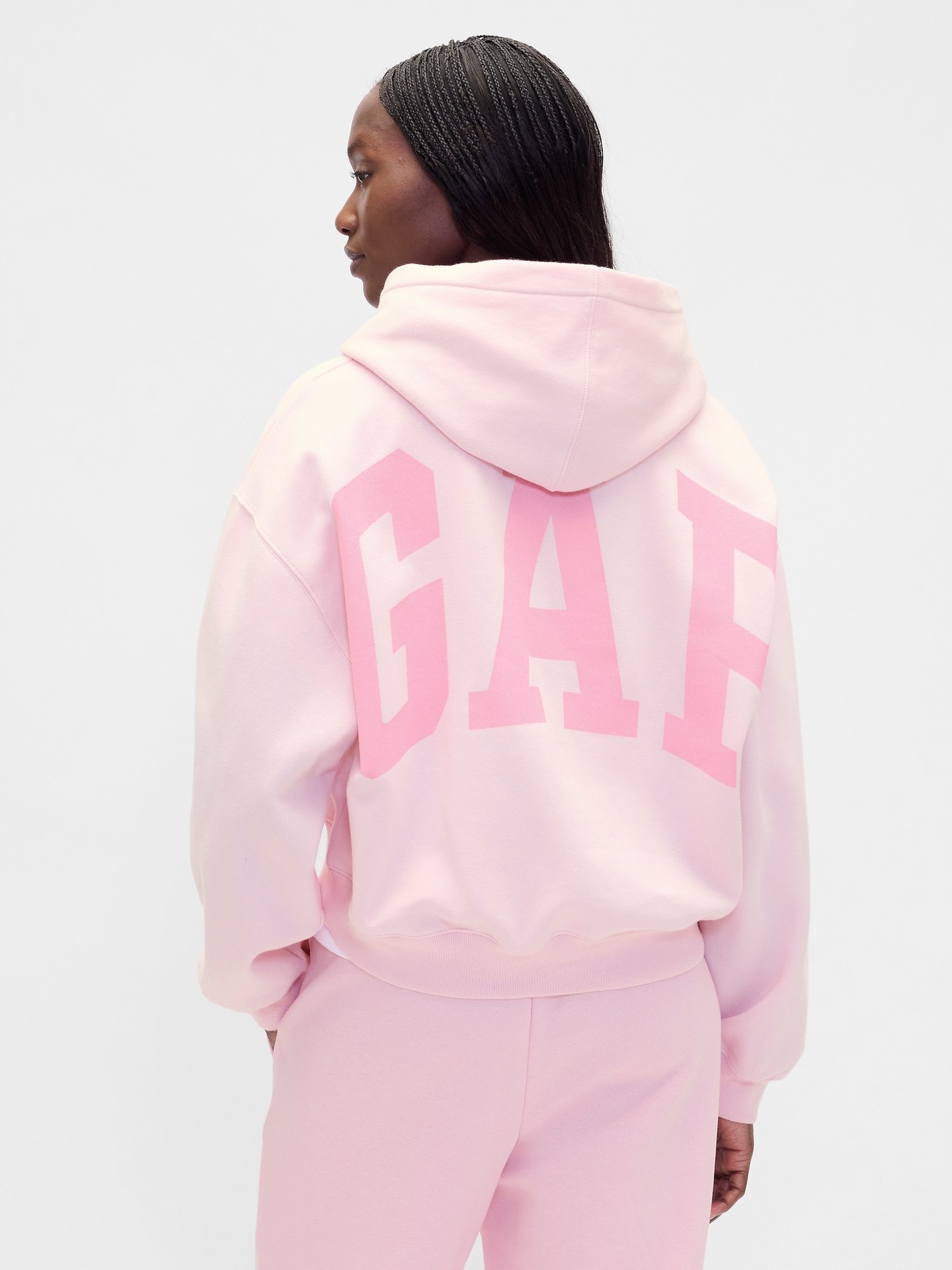 GAP Logo Cropped Hoodie - Ladies