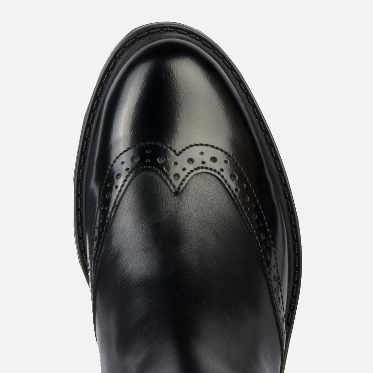 Black women&#039;s boots Geox Walk Pleasure - Women&#039;s