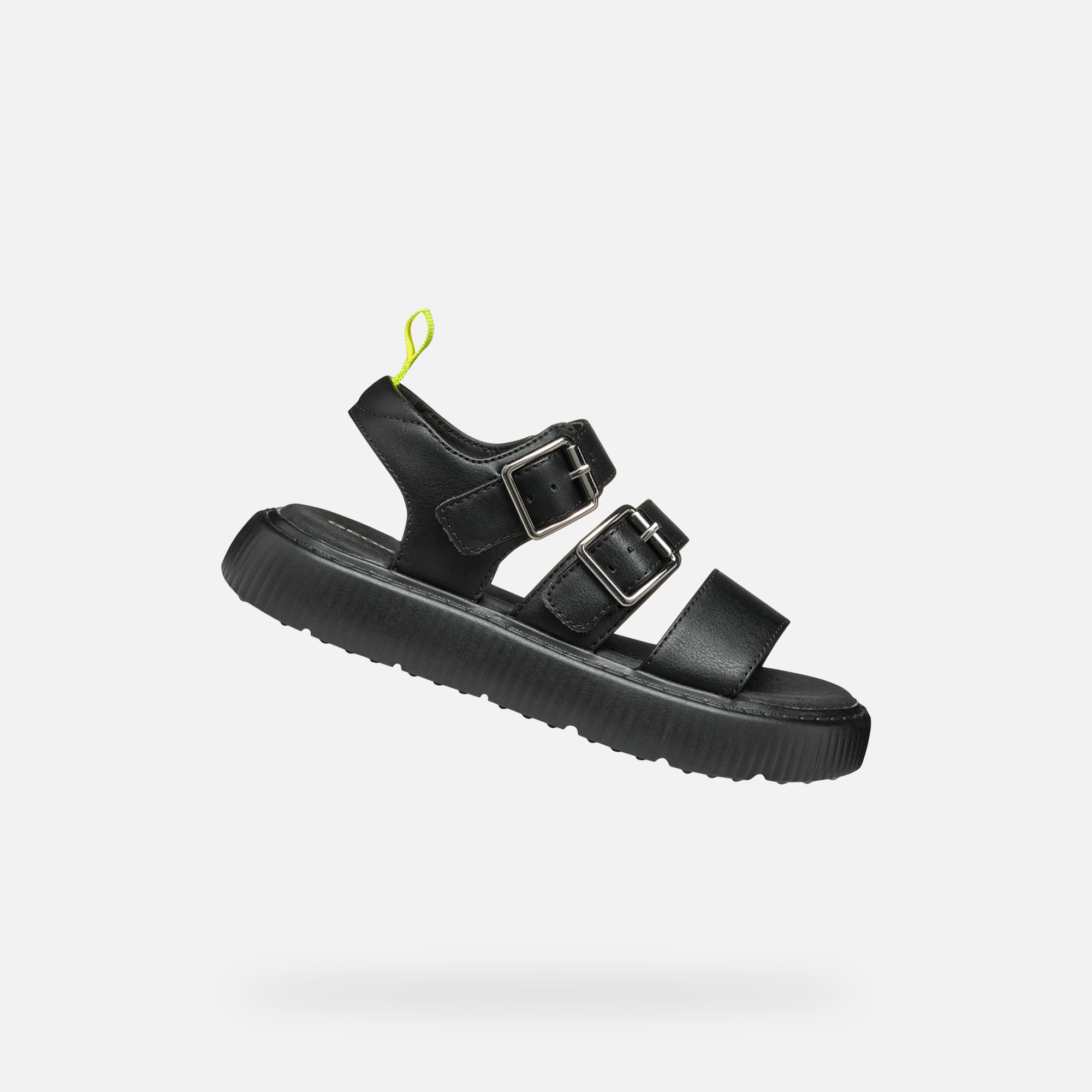 Black Girls Sandals Geox Kodette - Girls