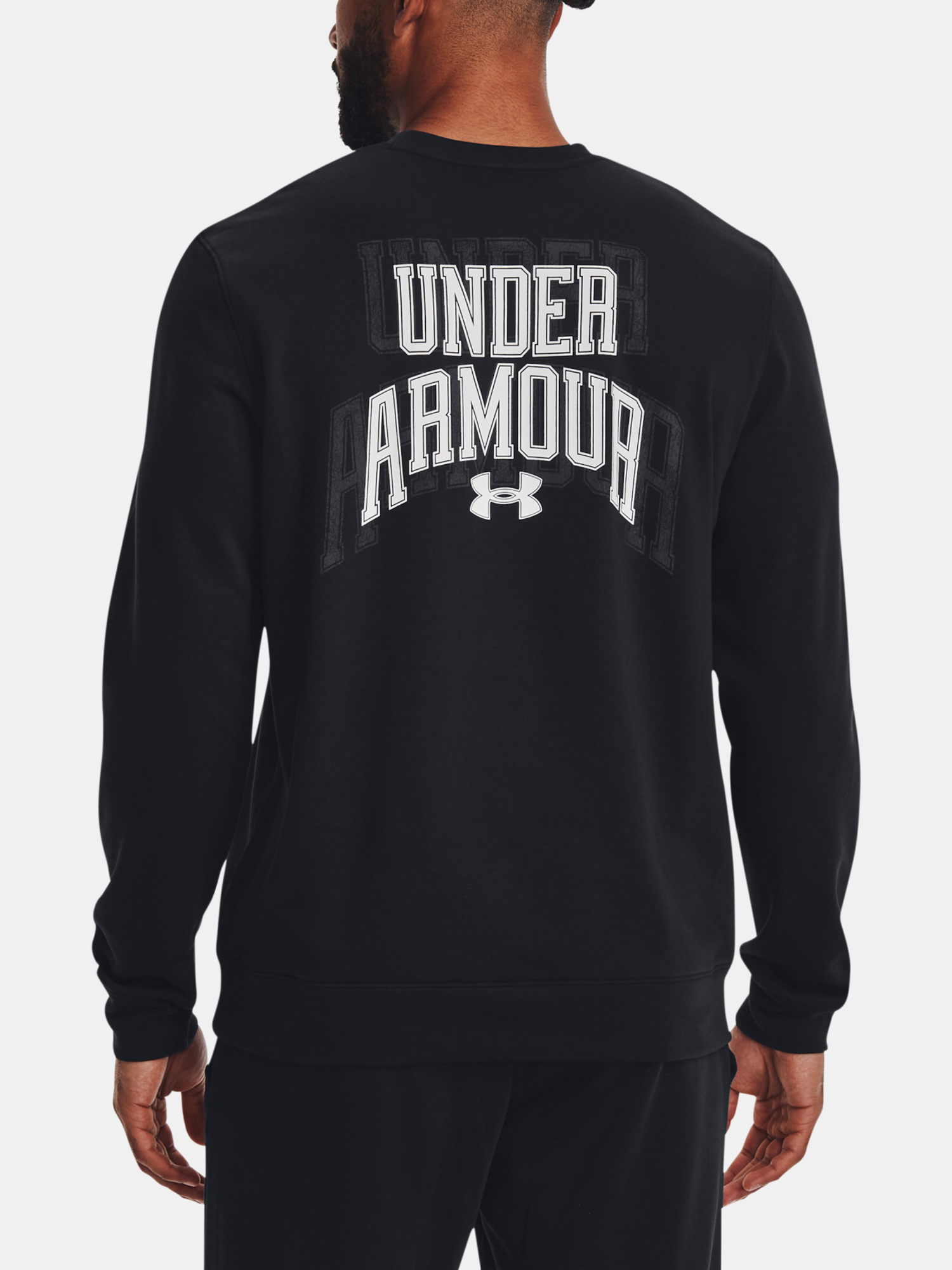 Pulovere fara gluga pentru barbati Under Armour - negru