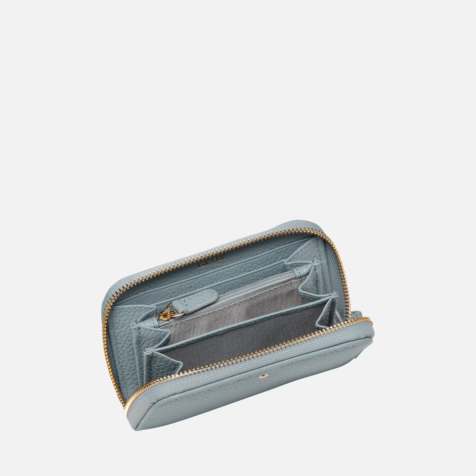 Light blue women&#039;s wallet Geox - Women&#039;s