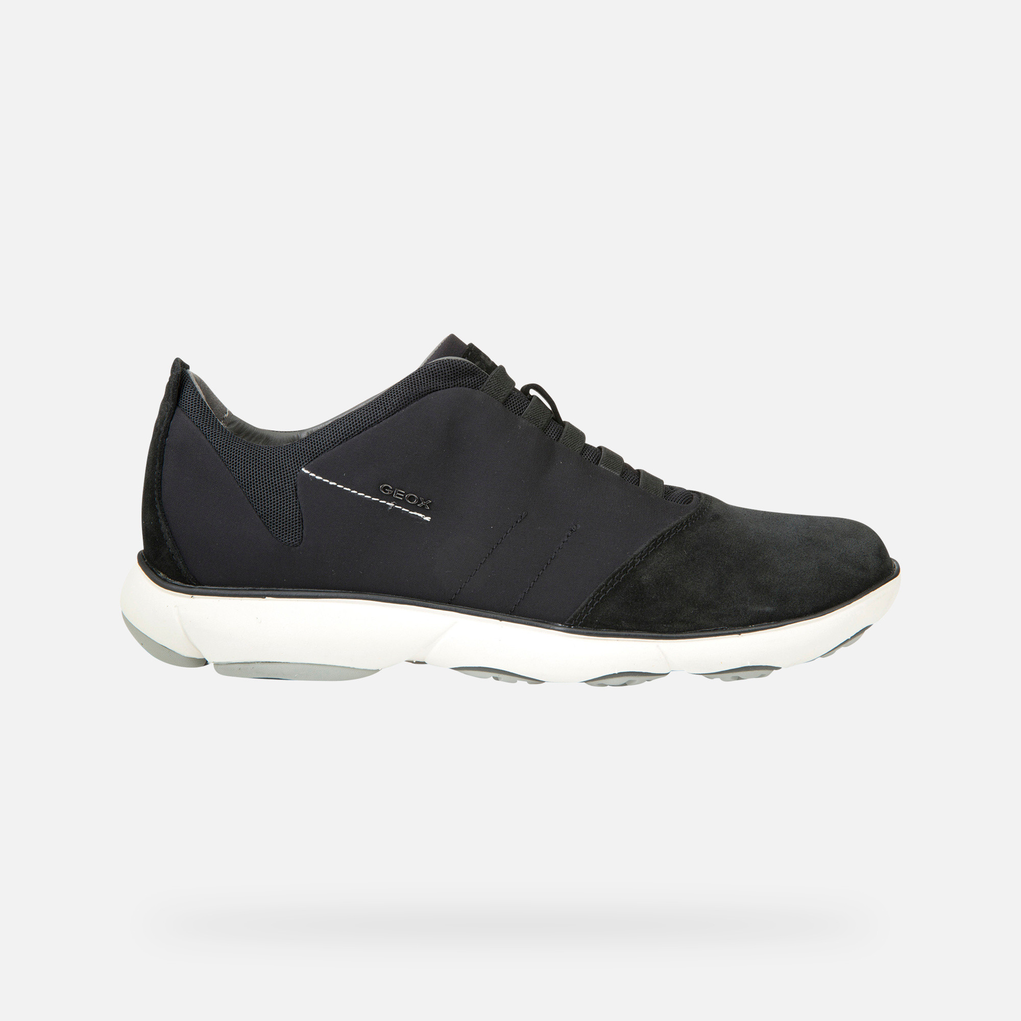 Black men's sneakers Geox Nebula - Men's
