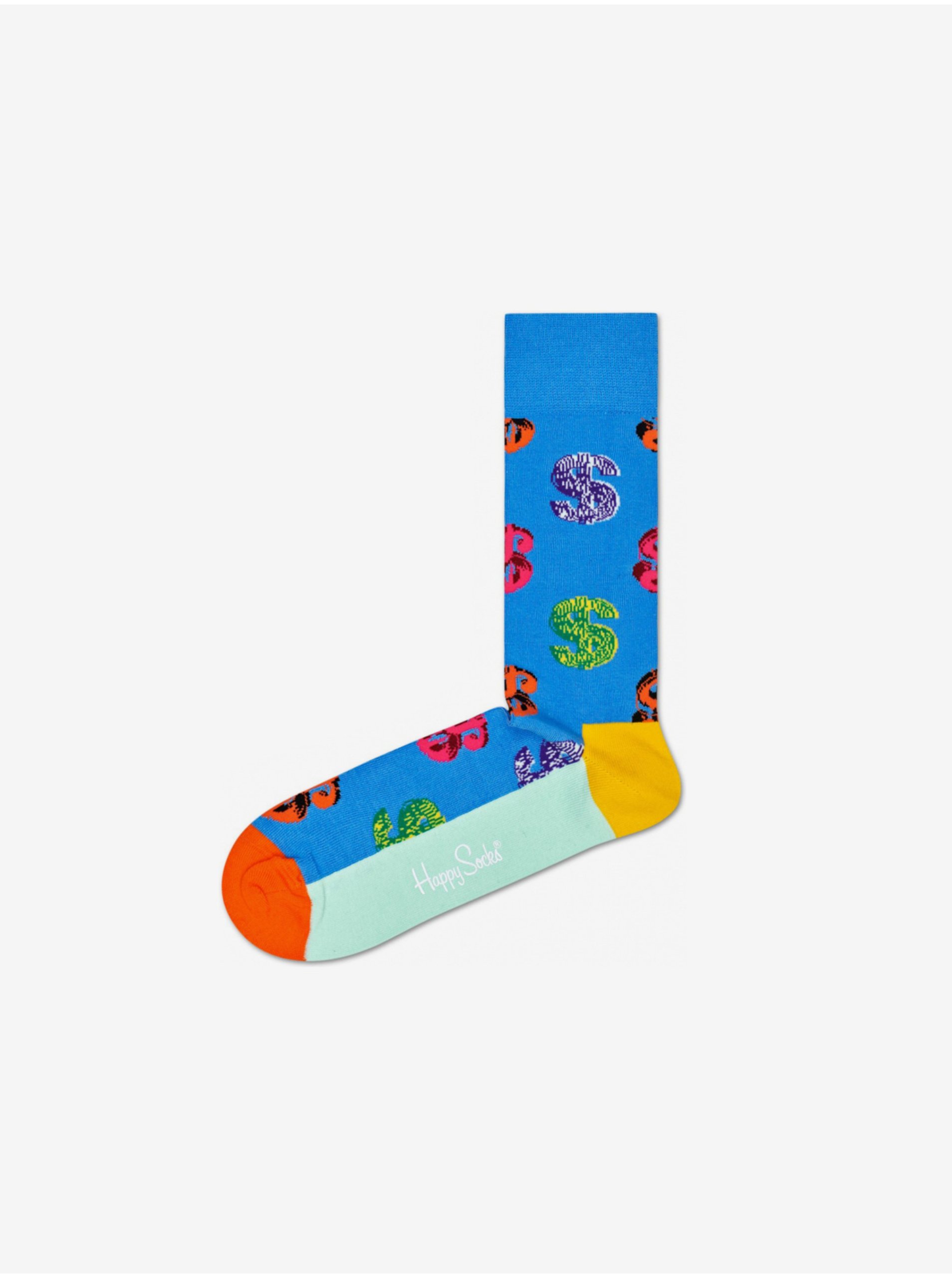 Levně Andy Warhol Dollar Ponožky Happy Socks - Pánské