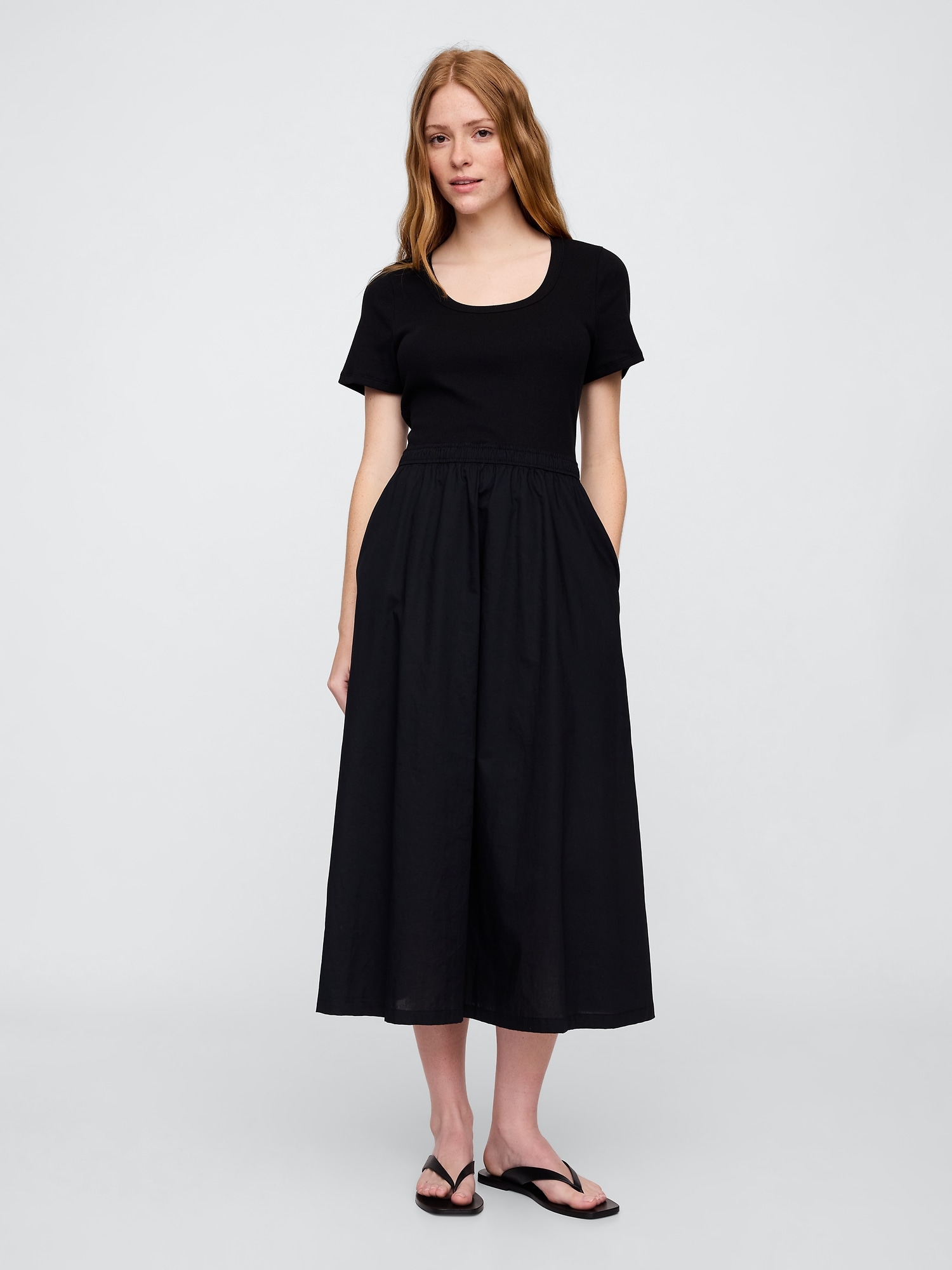 GAP Midi dress with pockets - Womens