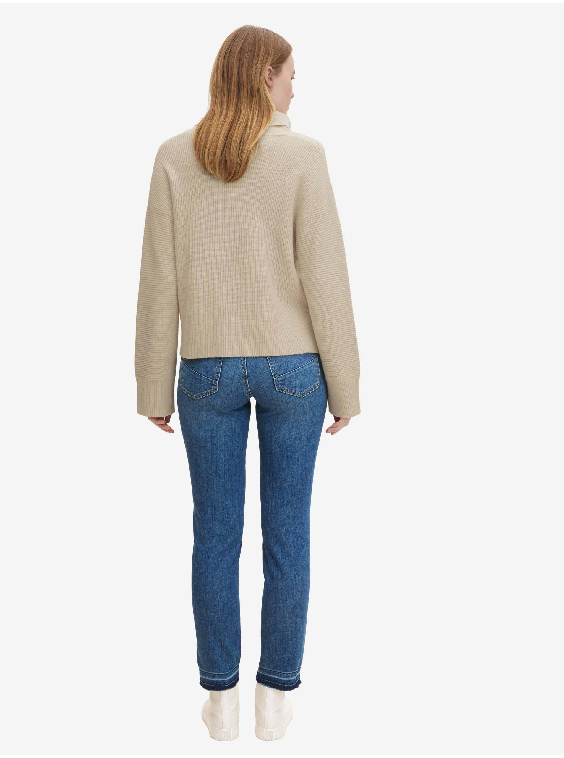 Slim fit pentru femei Tom Tailor - albastru