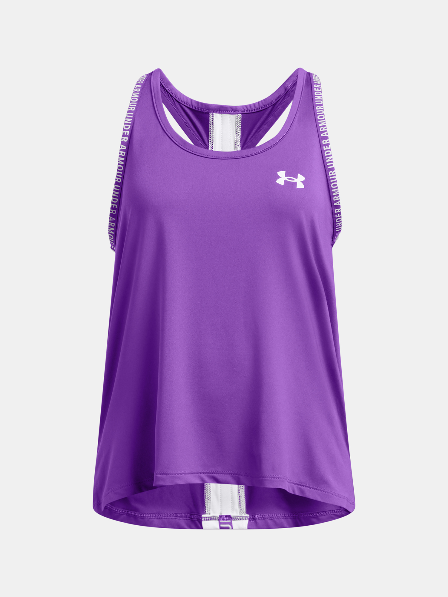 Dívčí Tílko Under Armour Tech Knockout Tank-PPL - Holky