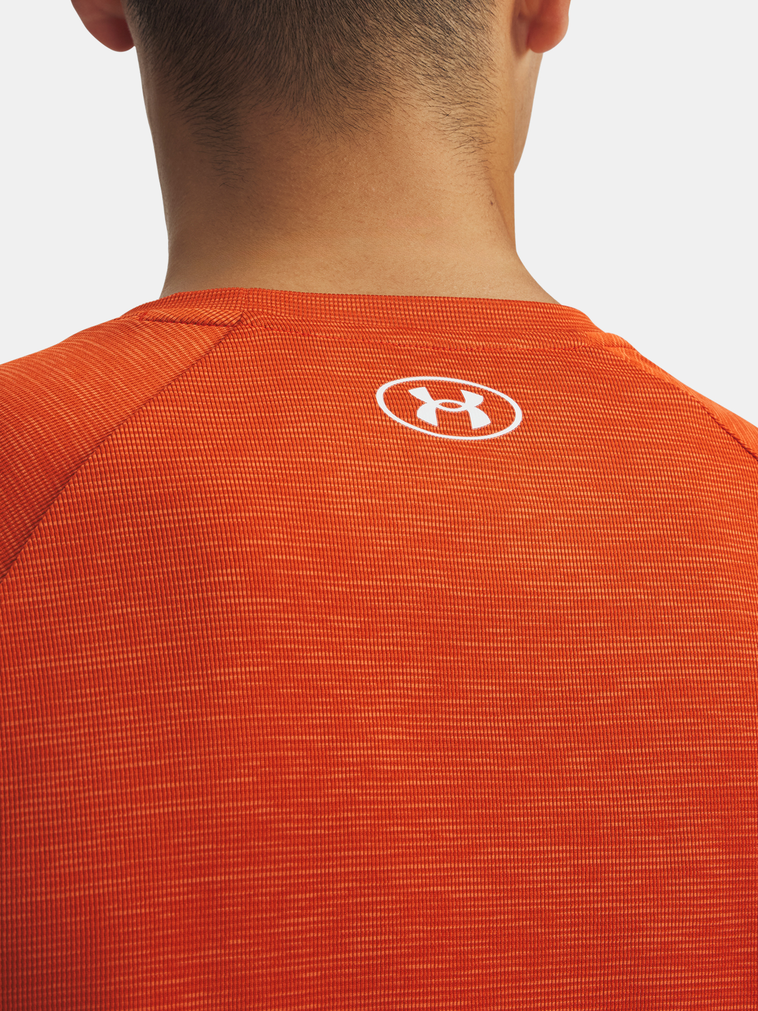 Under Armour UA Tech Textured SS-ORG Men's T-Shirt - Mens