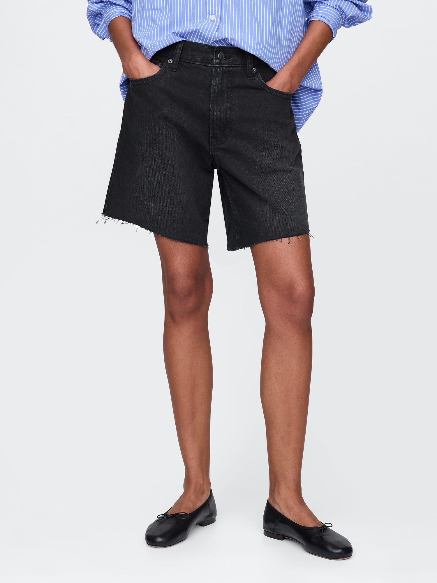 GAP Denim shorts Loose Bermuda - Women's
