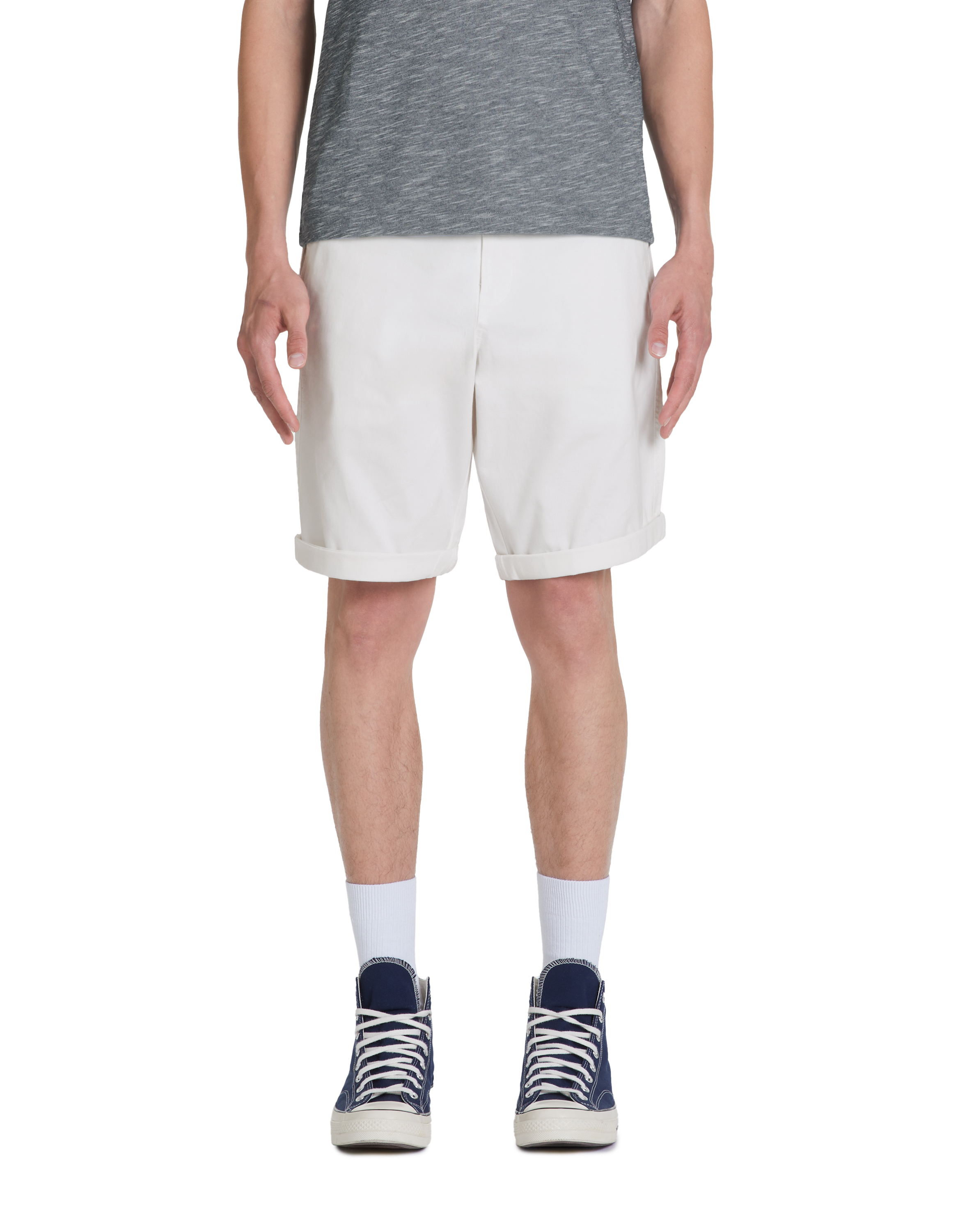 Pantaloni scurti pentru barbati Celio - alb