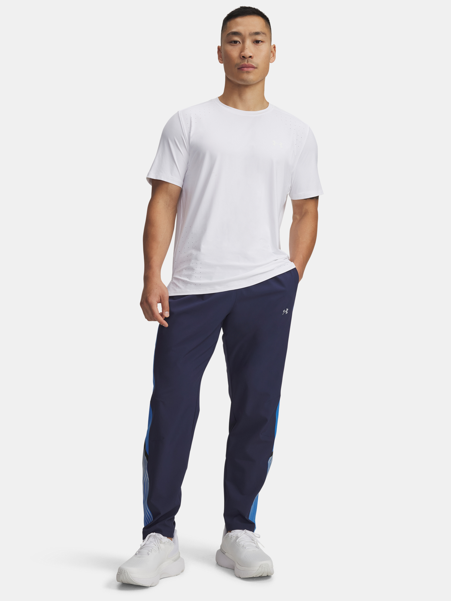 Men's Sports Pants Under Armour UA Velociti Storm Pant-BLU - Men's