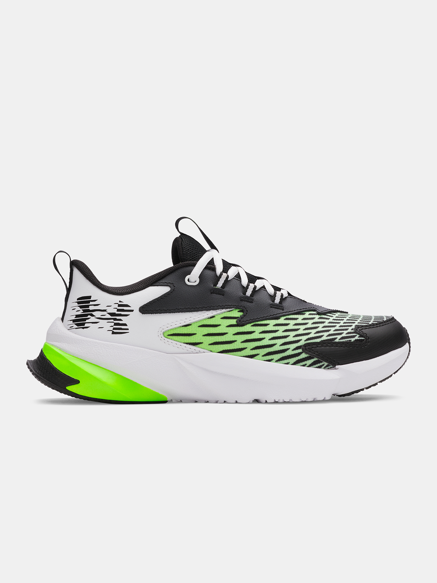 Boys shoes Under Armour UA BGS Scramjet 7-WHT - Boys