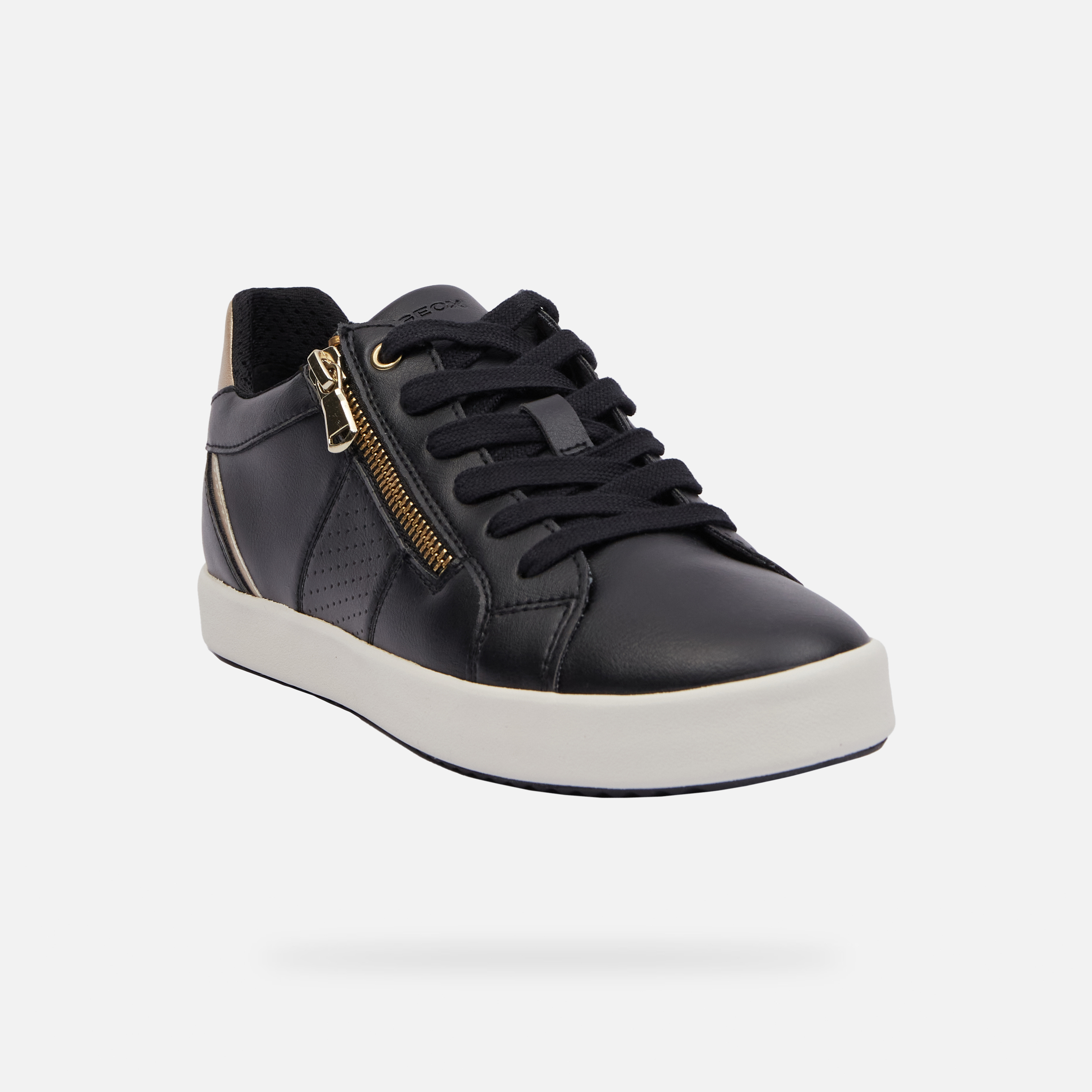 Black women's sneakers Geox Blomiee - Women's