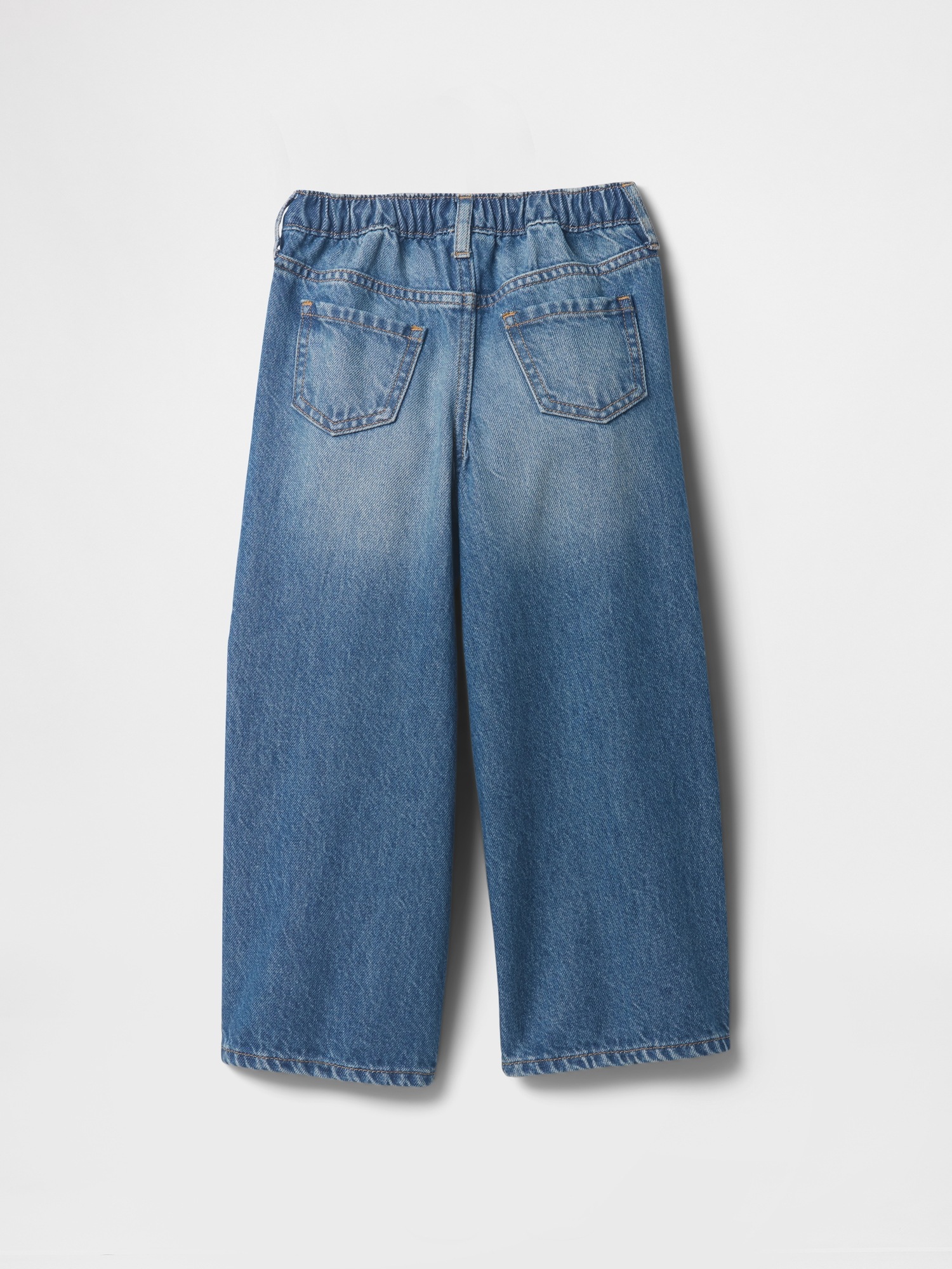 Blugi GAP pentru bebeluși cu imprimeu inimioare late - Fete