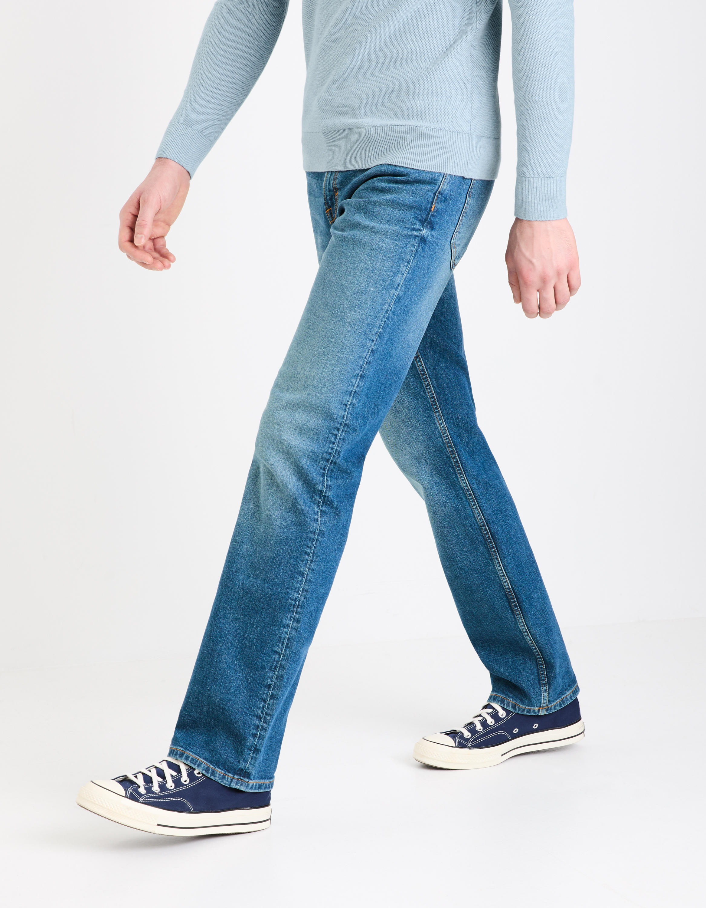 Straight fit pentru barbati Celio - albastru