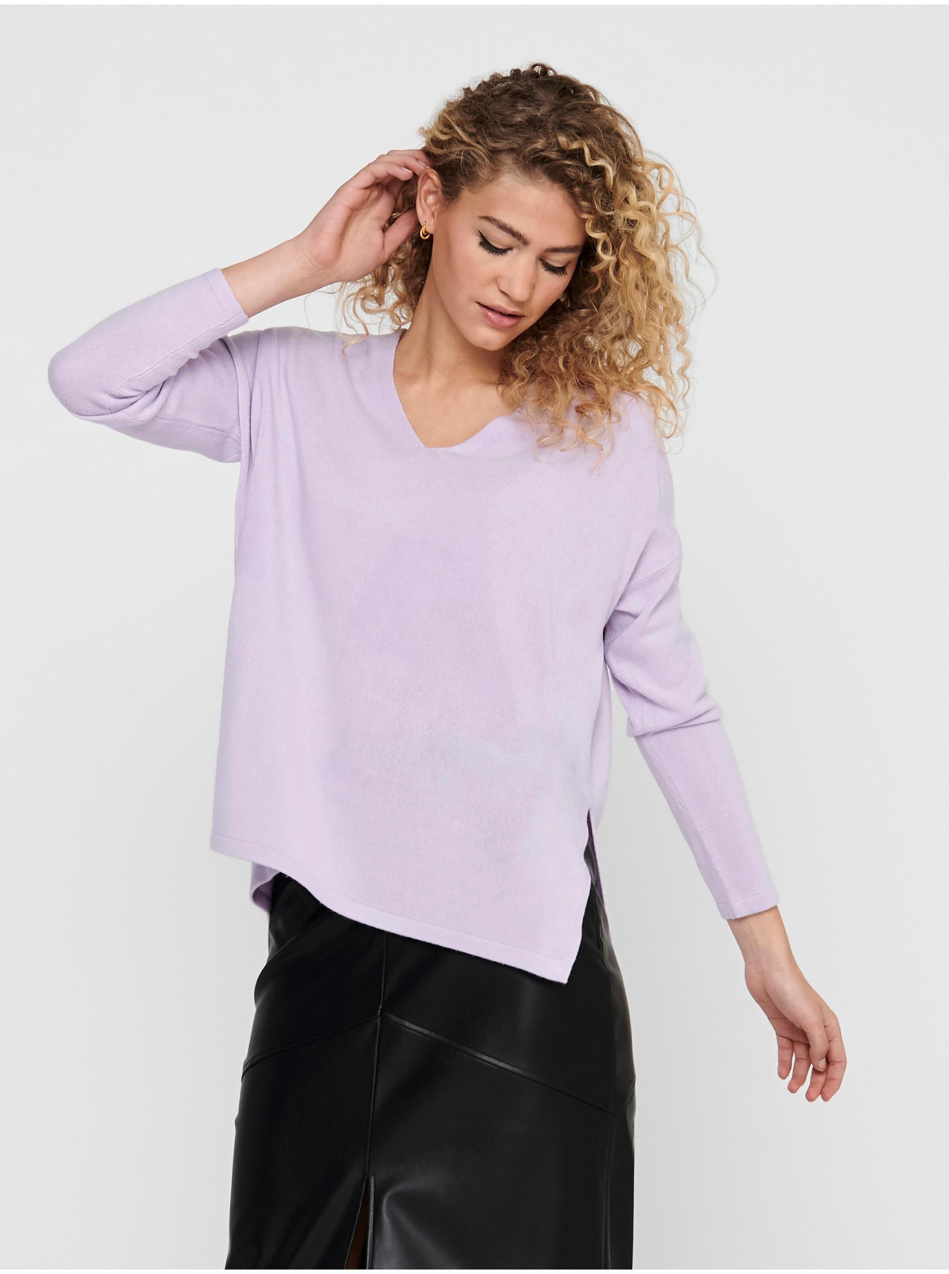 light-purple-women-s-sweater-with-slits-only-amalia-women