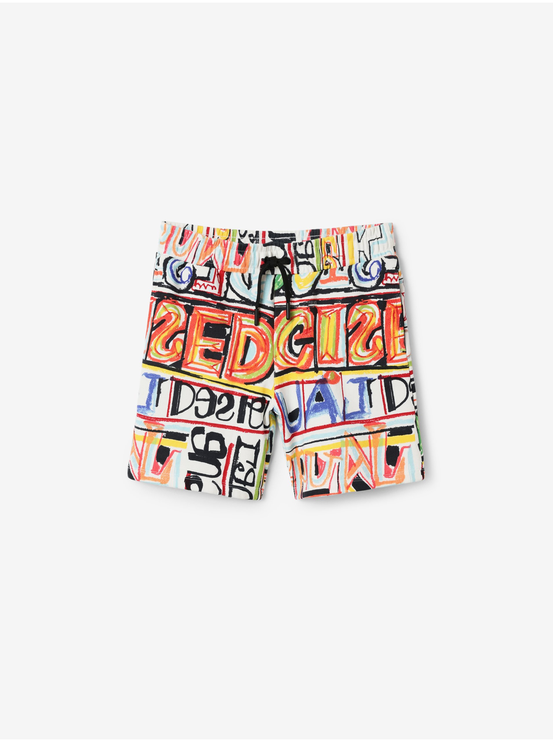 White Boys Patterned Shorts Desigual Aloha - Boys