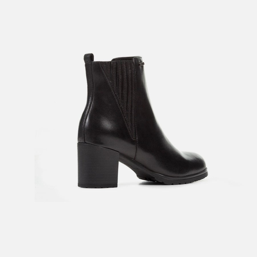 Black women's ankle boots Geox New Lise Np Abx - Women's