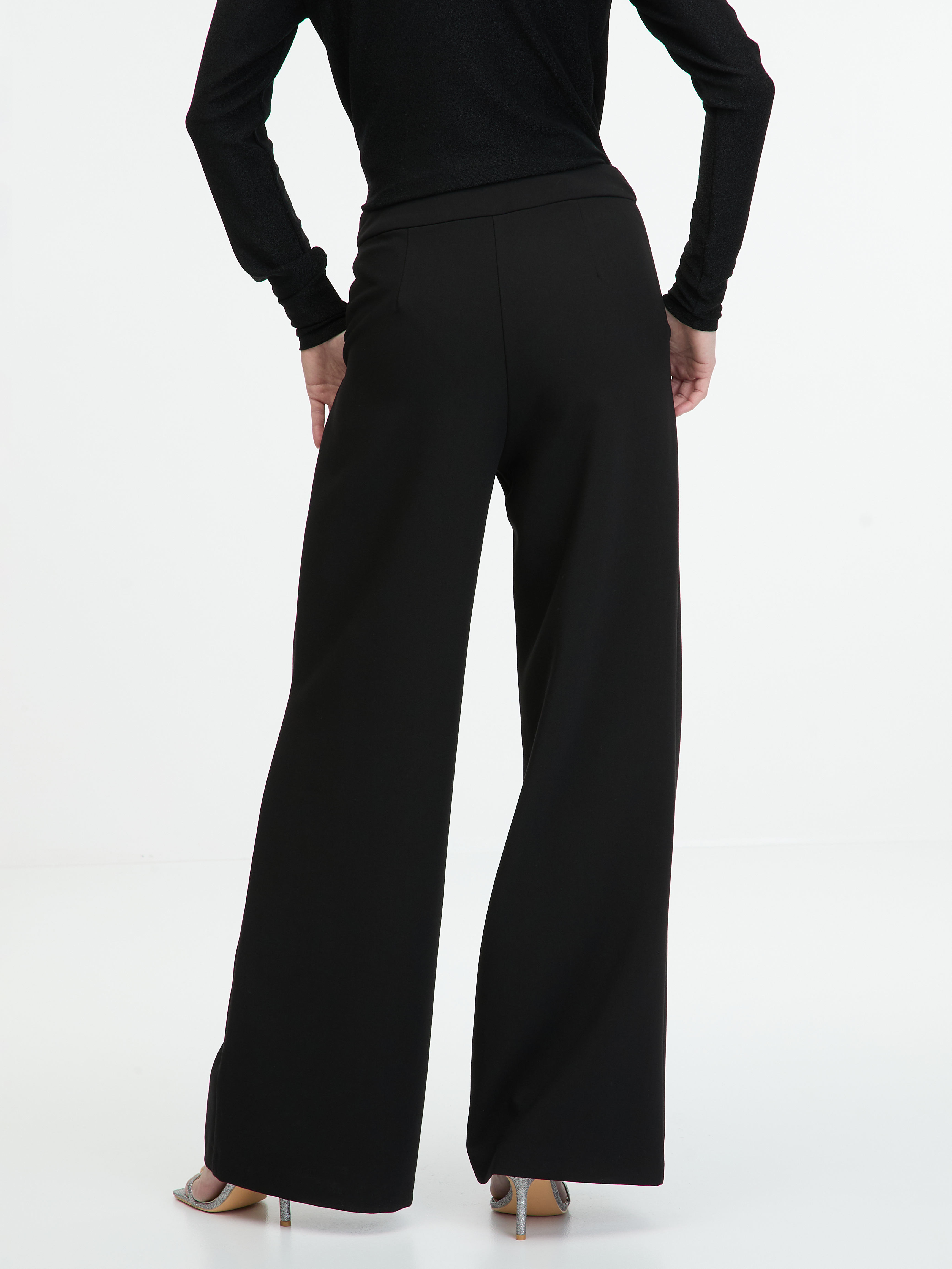 Black women's wide trousers ORSAY - Women's