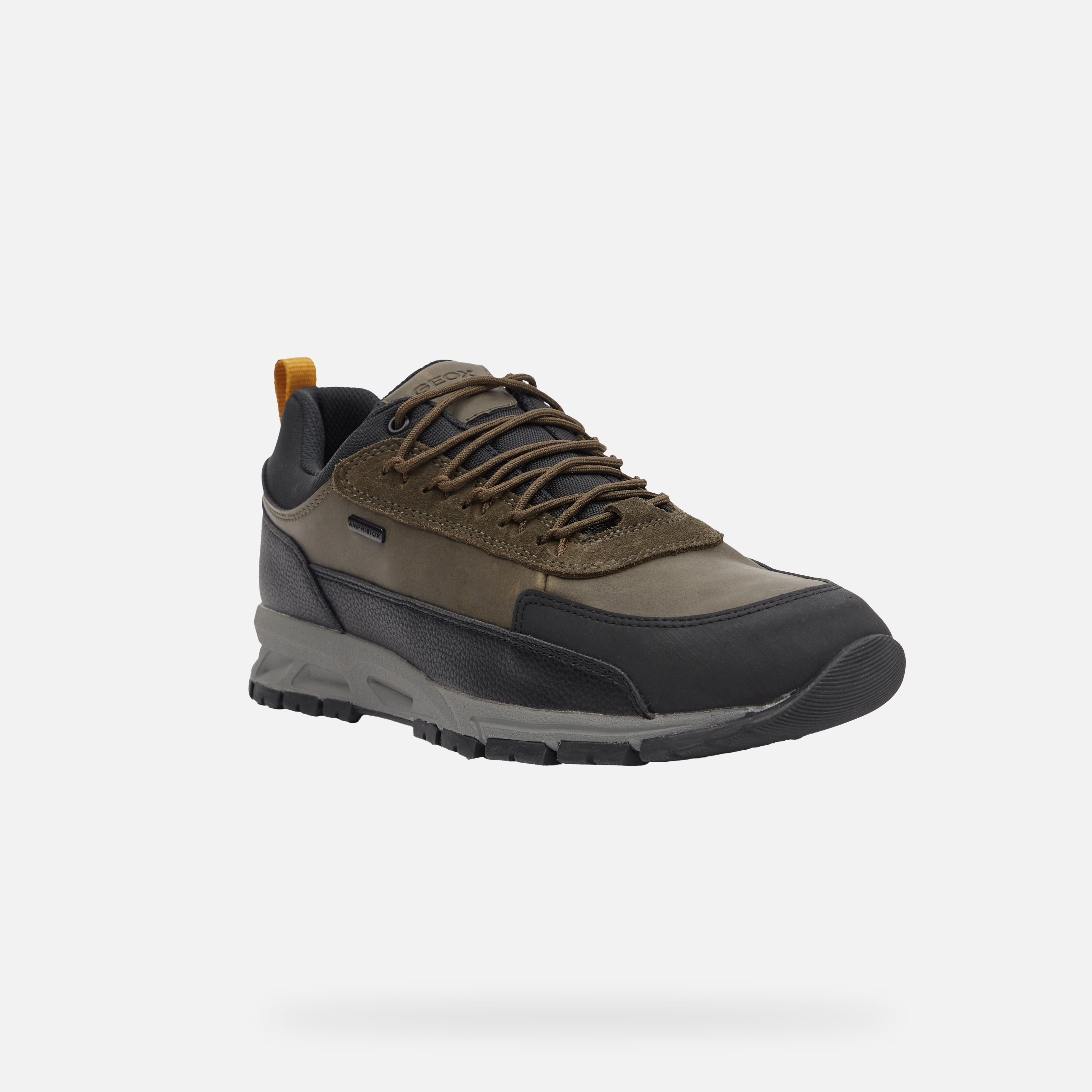 Dark green men's sneakers Geox Doray B Abx - Men's