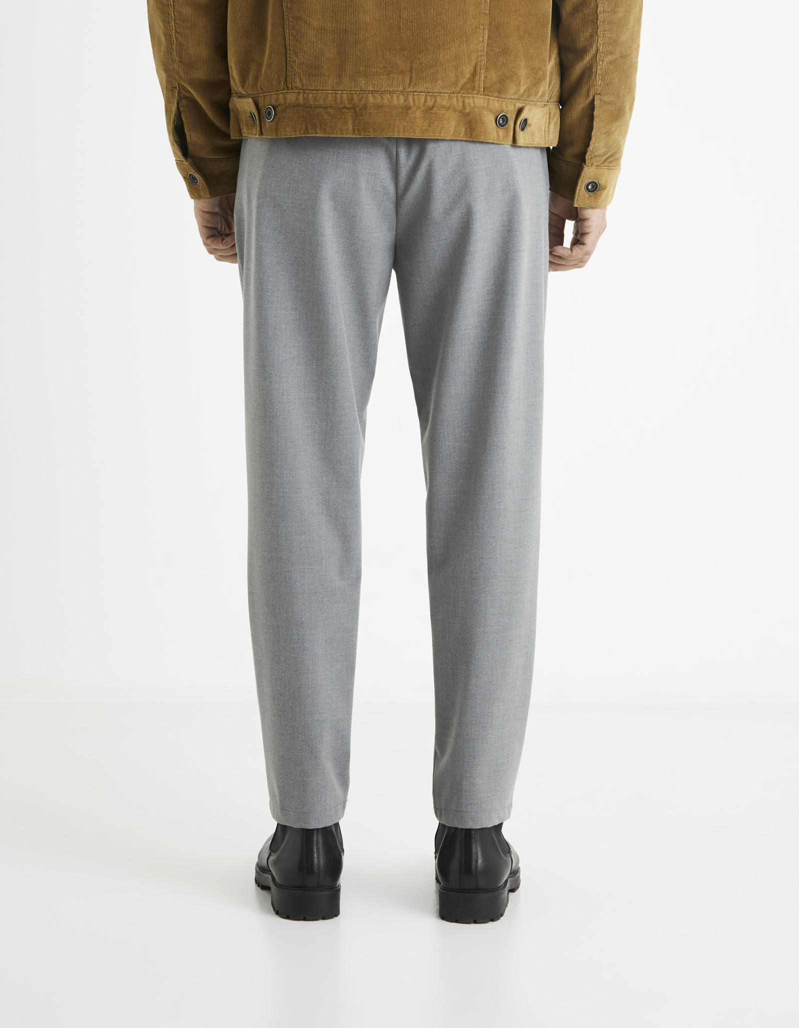 Pantaloni casual pentru barbati Celio - gri