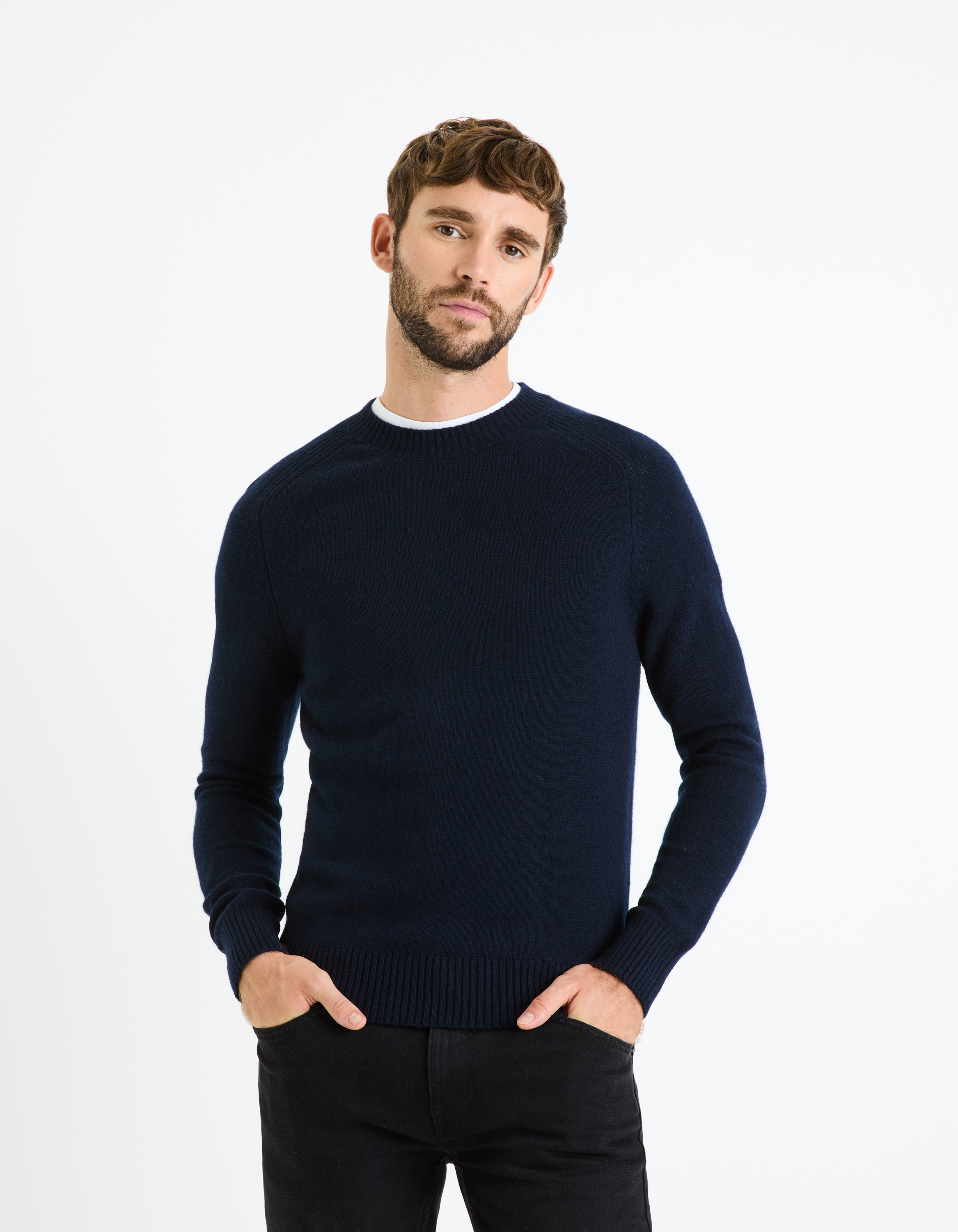 Celio Wool Sweater Cevlna - Men's