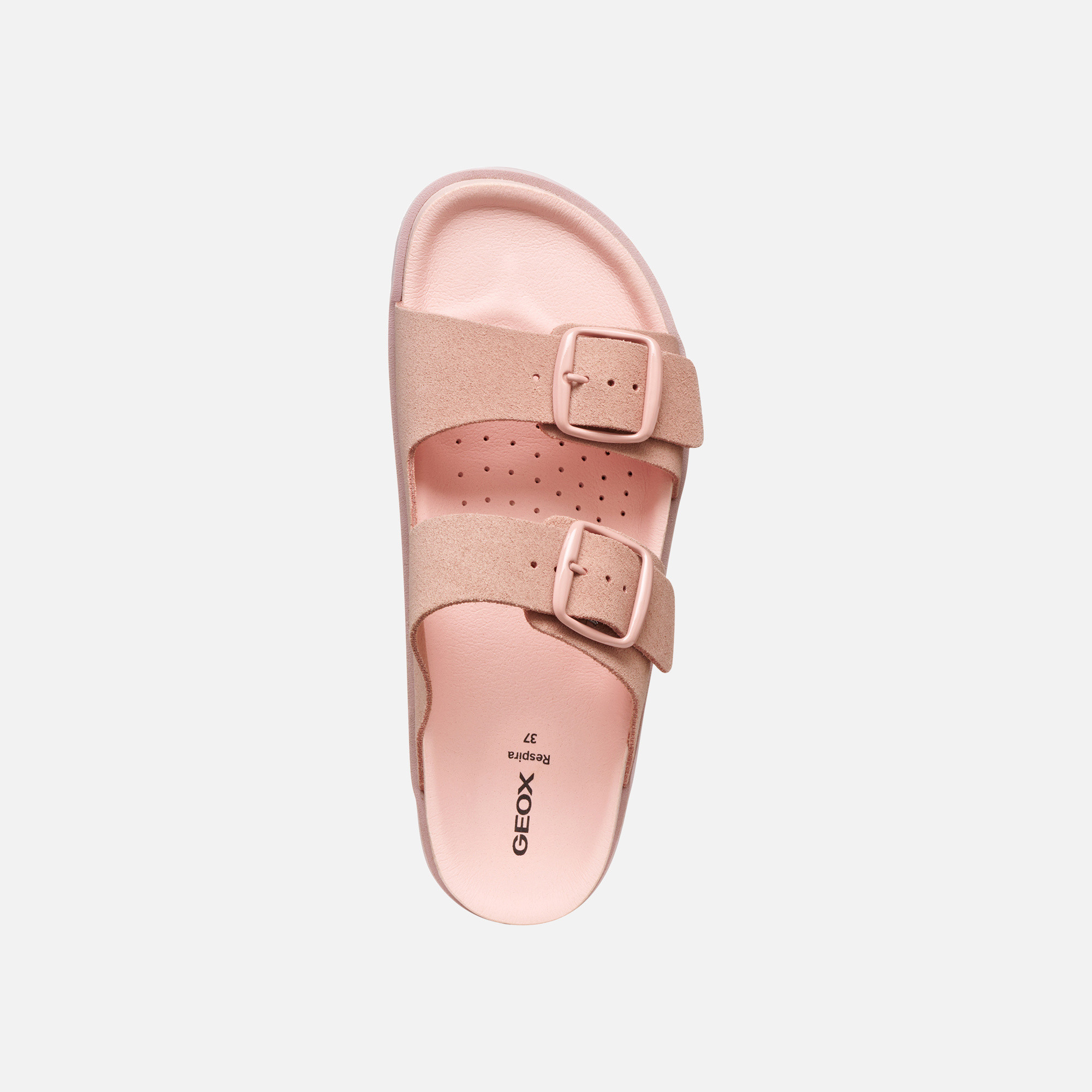 Pink women&#039;s slippers Geox Sandybett - Women&#039;s
