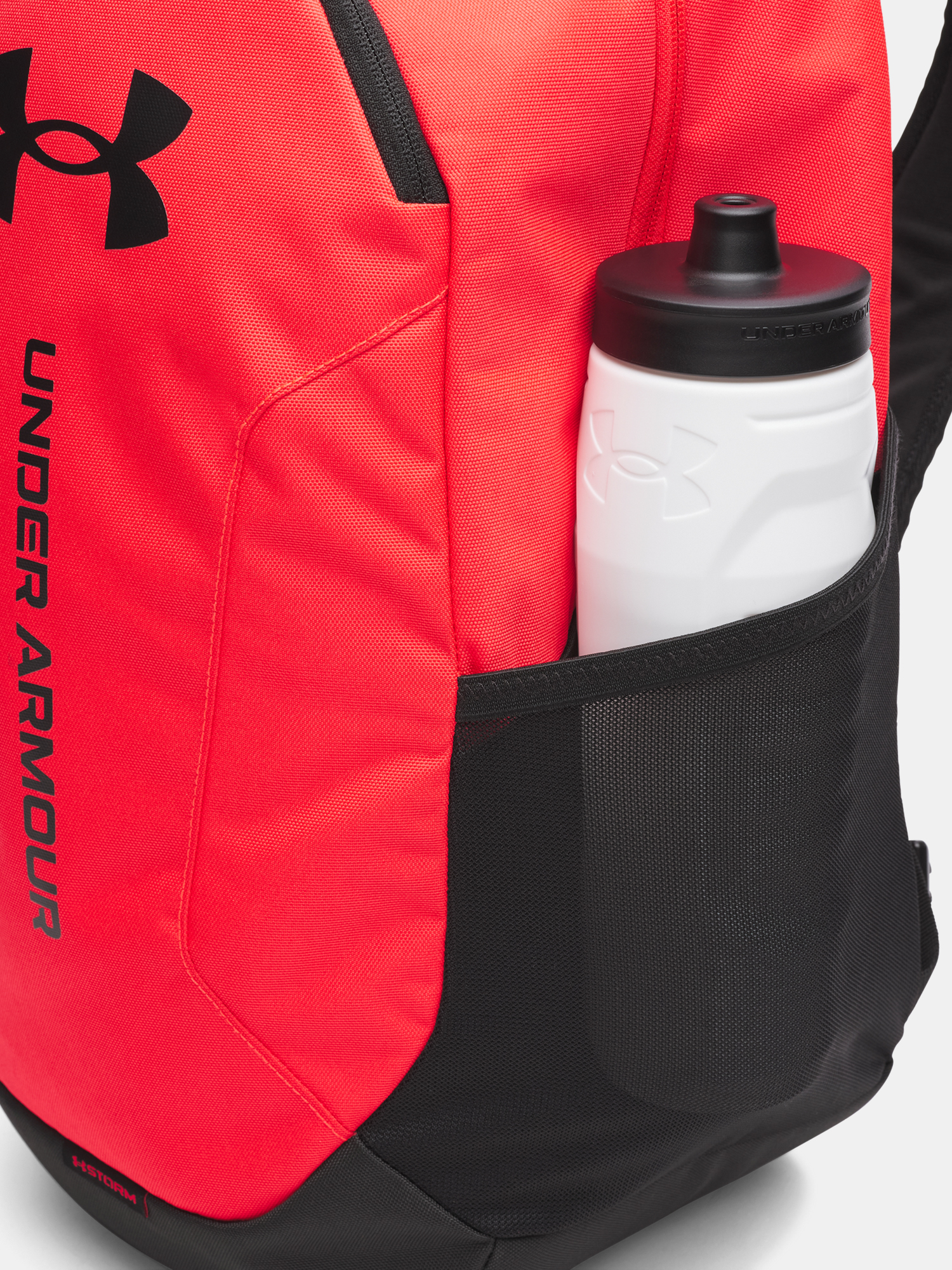 Unisex backpack Under Armour UA Hustle Lite Backpack-RED - unisex