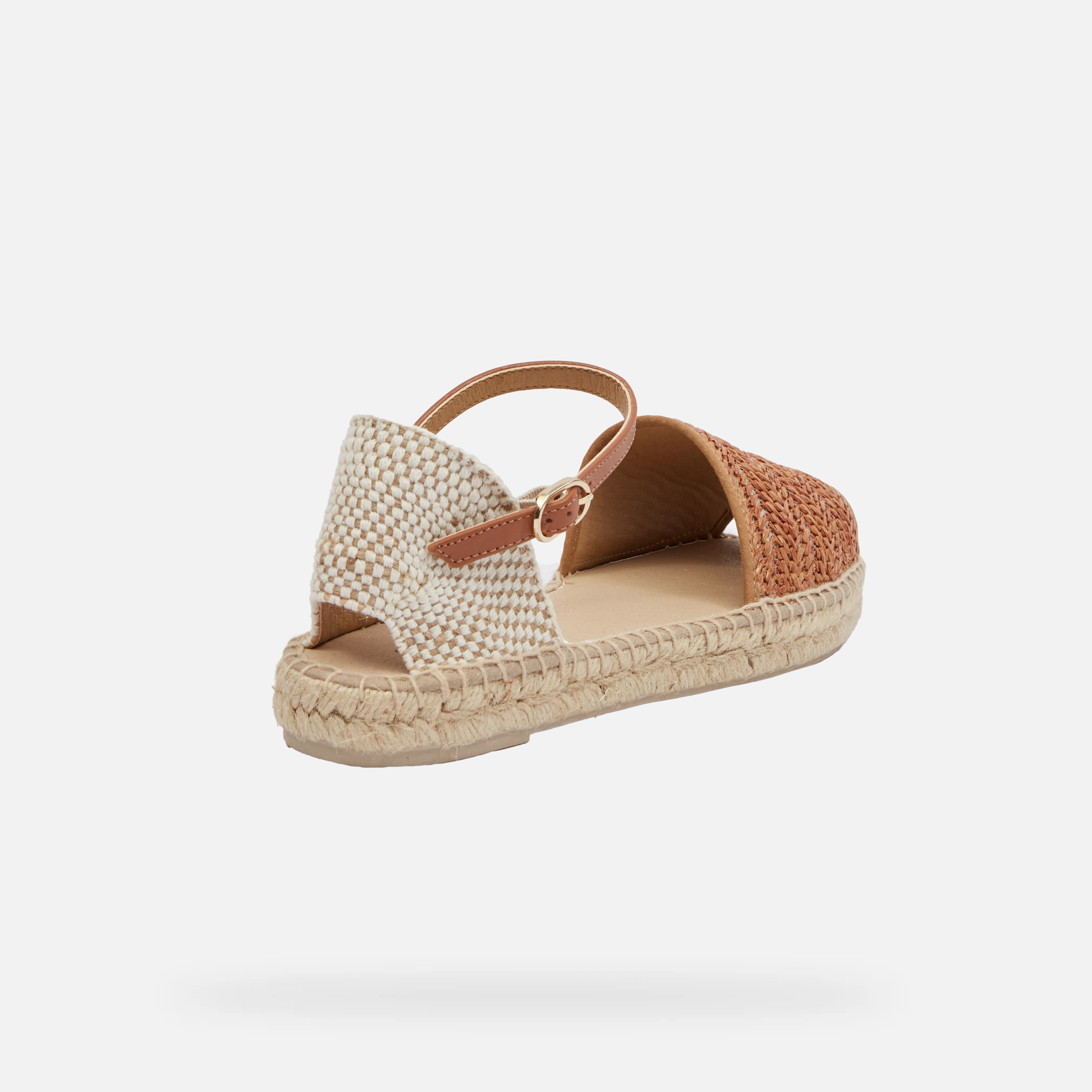 Light brown women's sandals Geox D Lampedusa - Women's