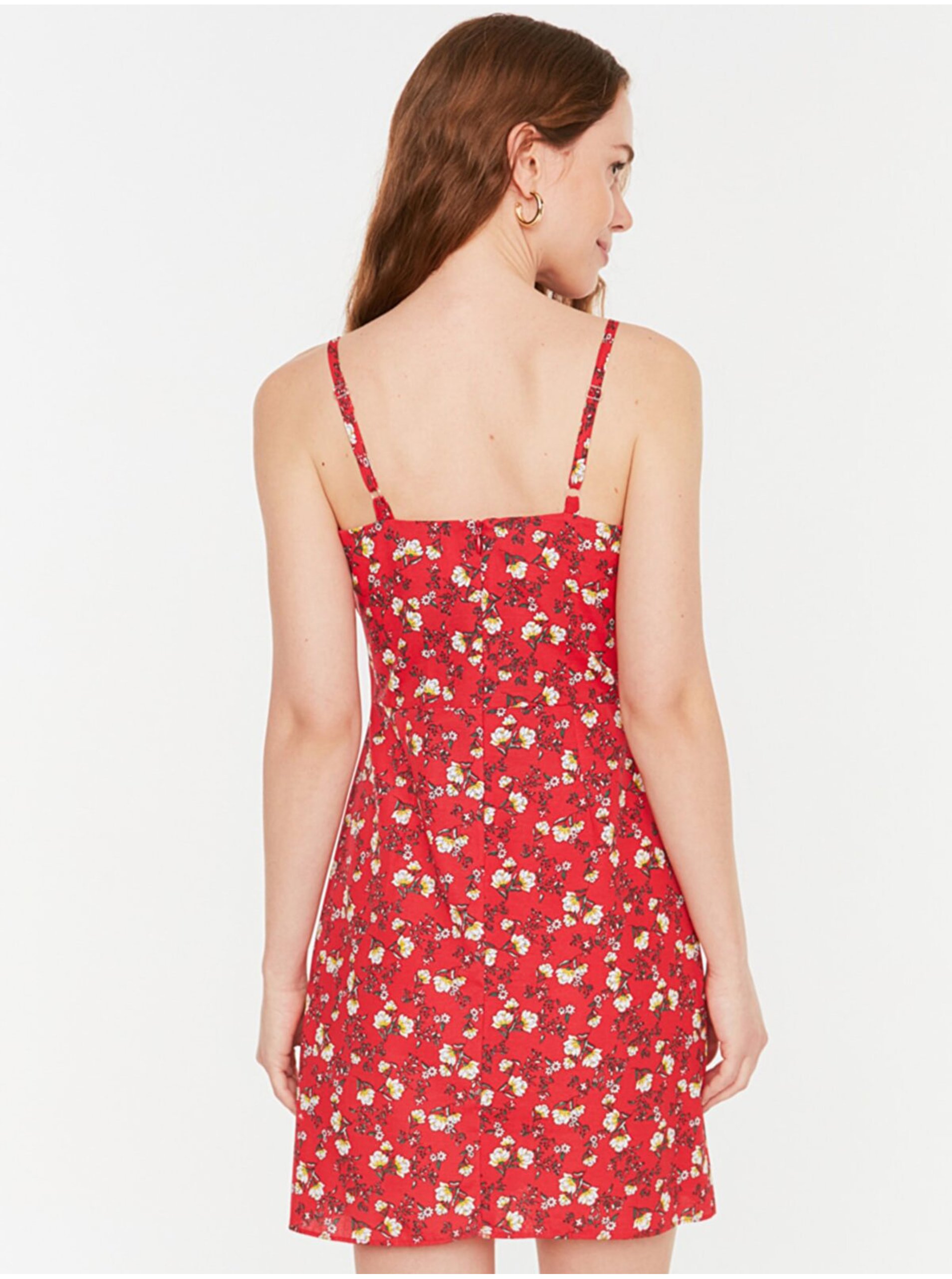 Rochii pentru timpul liber pentru femei Trendyol - rosu