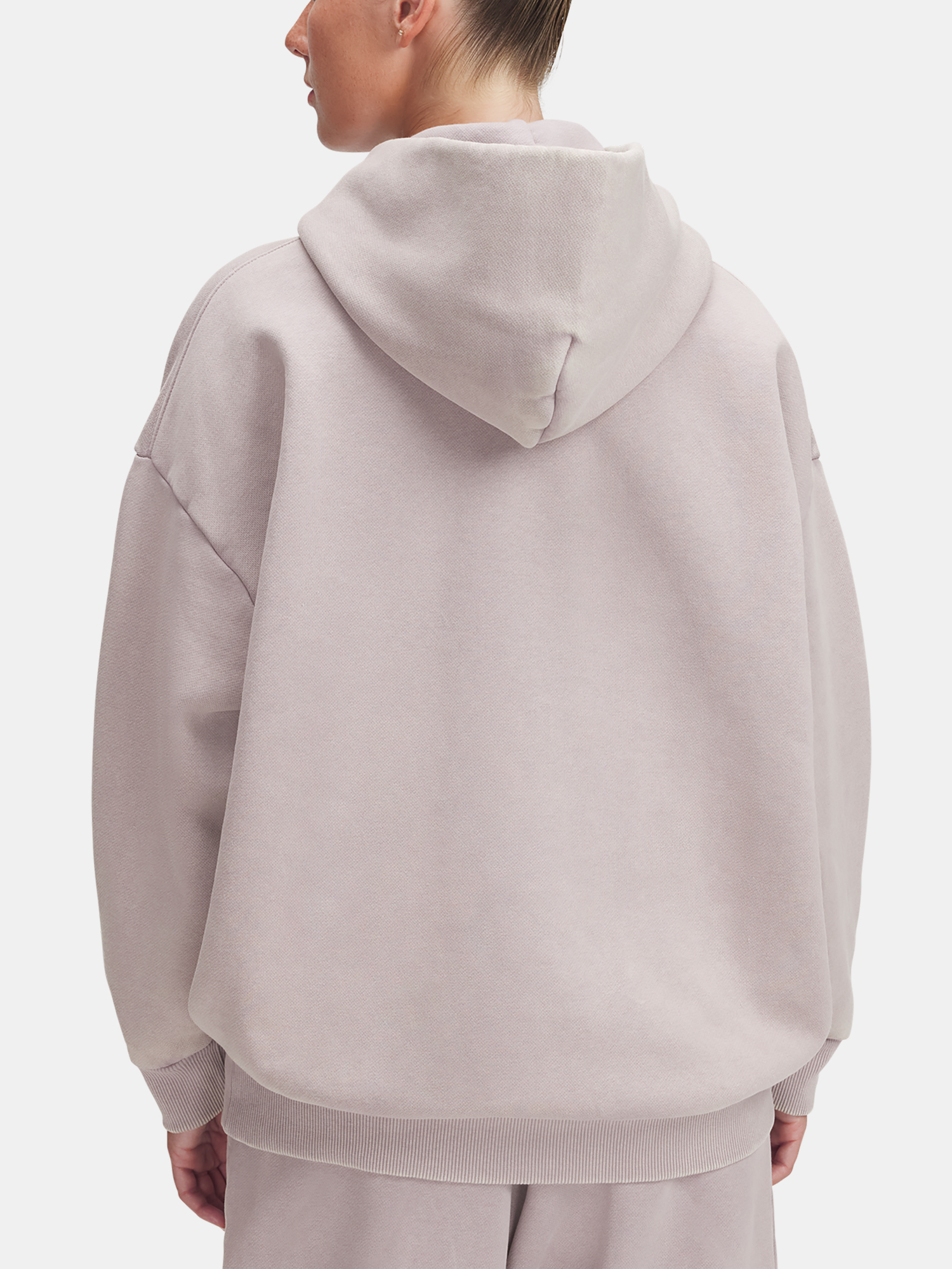 Women's sweatshirt Under Armour UA Icon HWT Flc OS Hdy-GRY - Women's