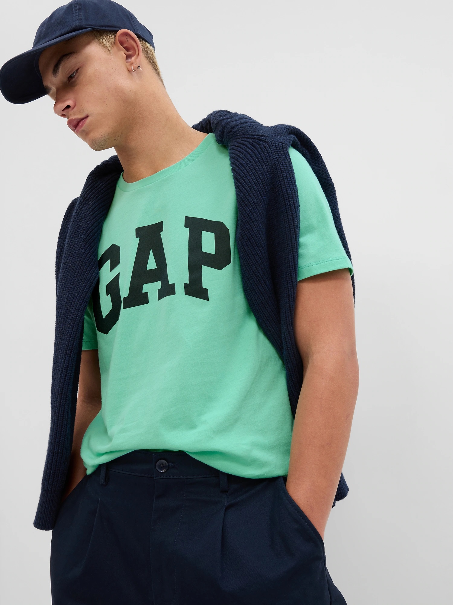 T-shirt With Logo GAP - Men