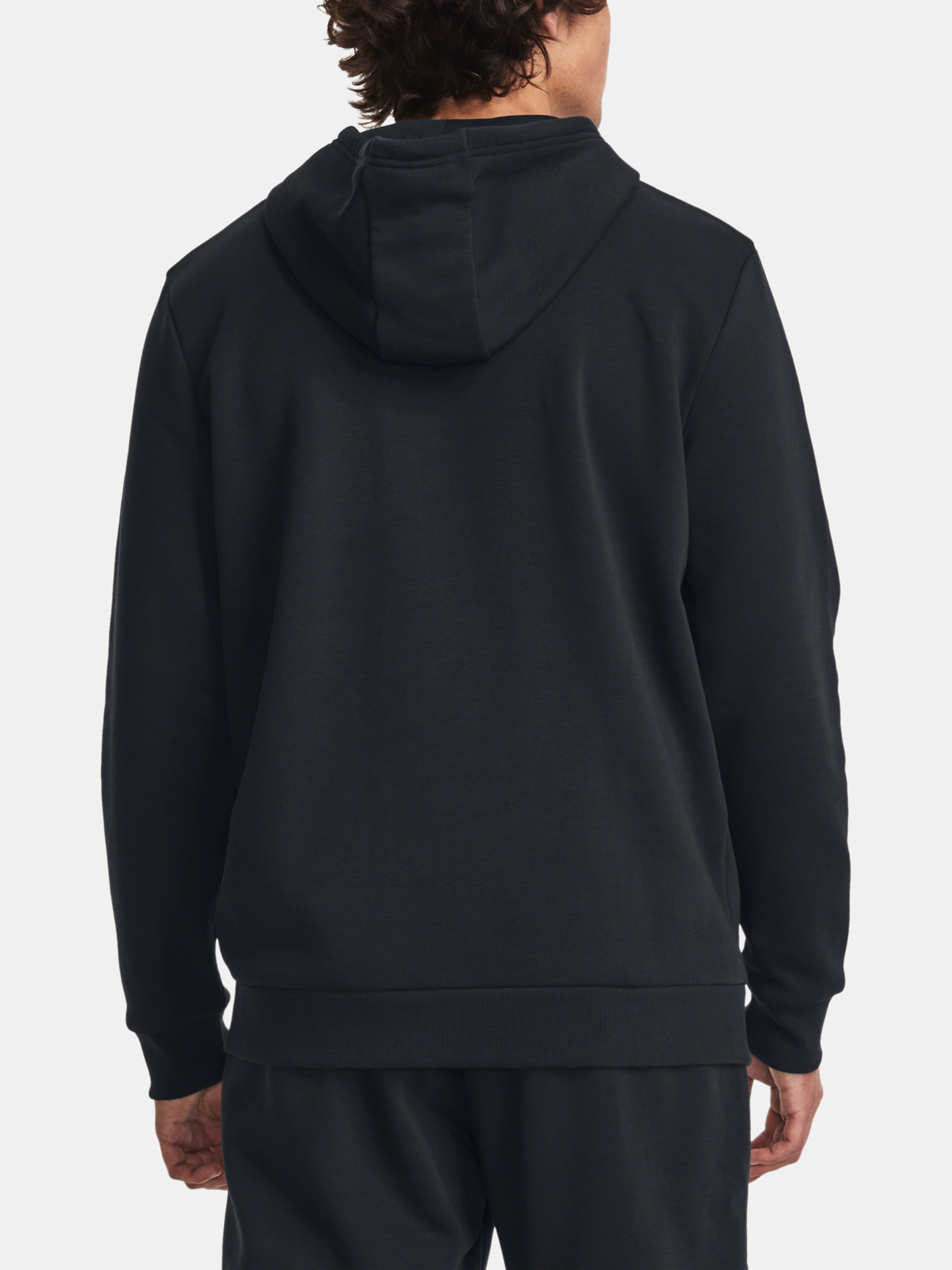 Under Armour Pjt Rock Rival Fleece Hoodie-BLK - Men's